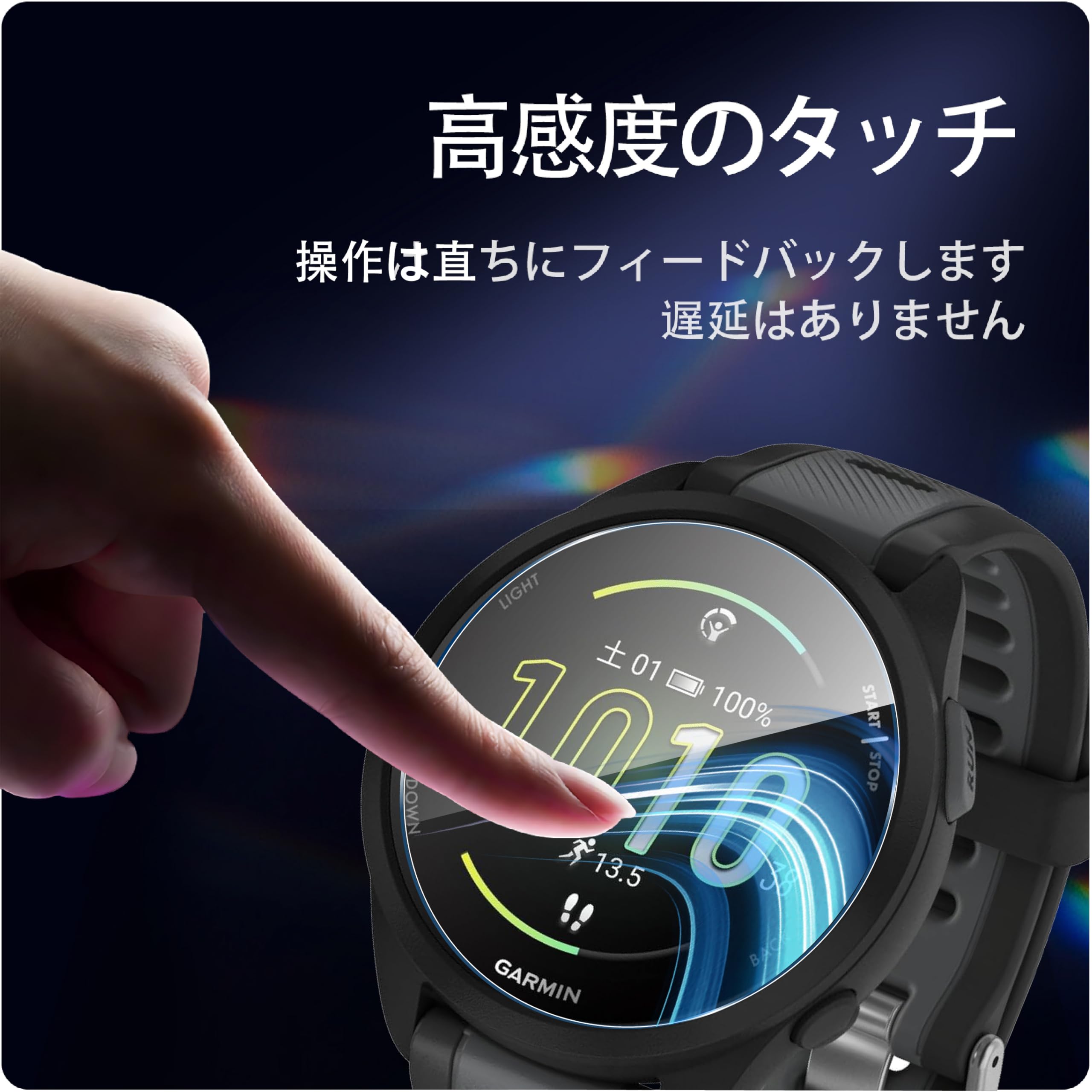 Amazon.co.jp: 対応 Garmin Forerunner 165 Music/Forerunner 165 