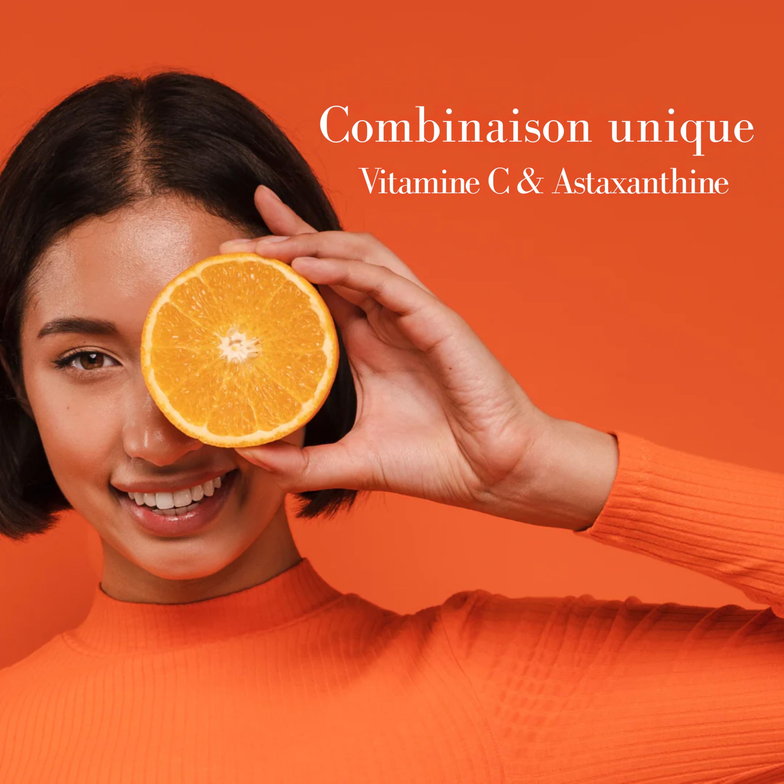 OhMyKoko | Sérum Visage Vitamine C et Astaxanthine | Sérum Anti-Taches, Antioxydant et Anti-Âge | Teint Éclatant et Uniforme | Illuminateur | Hydratation et Protection | Tous Types de Peaux | 30 ml