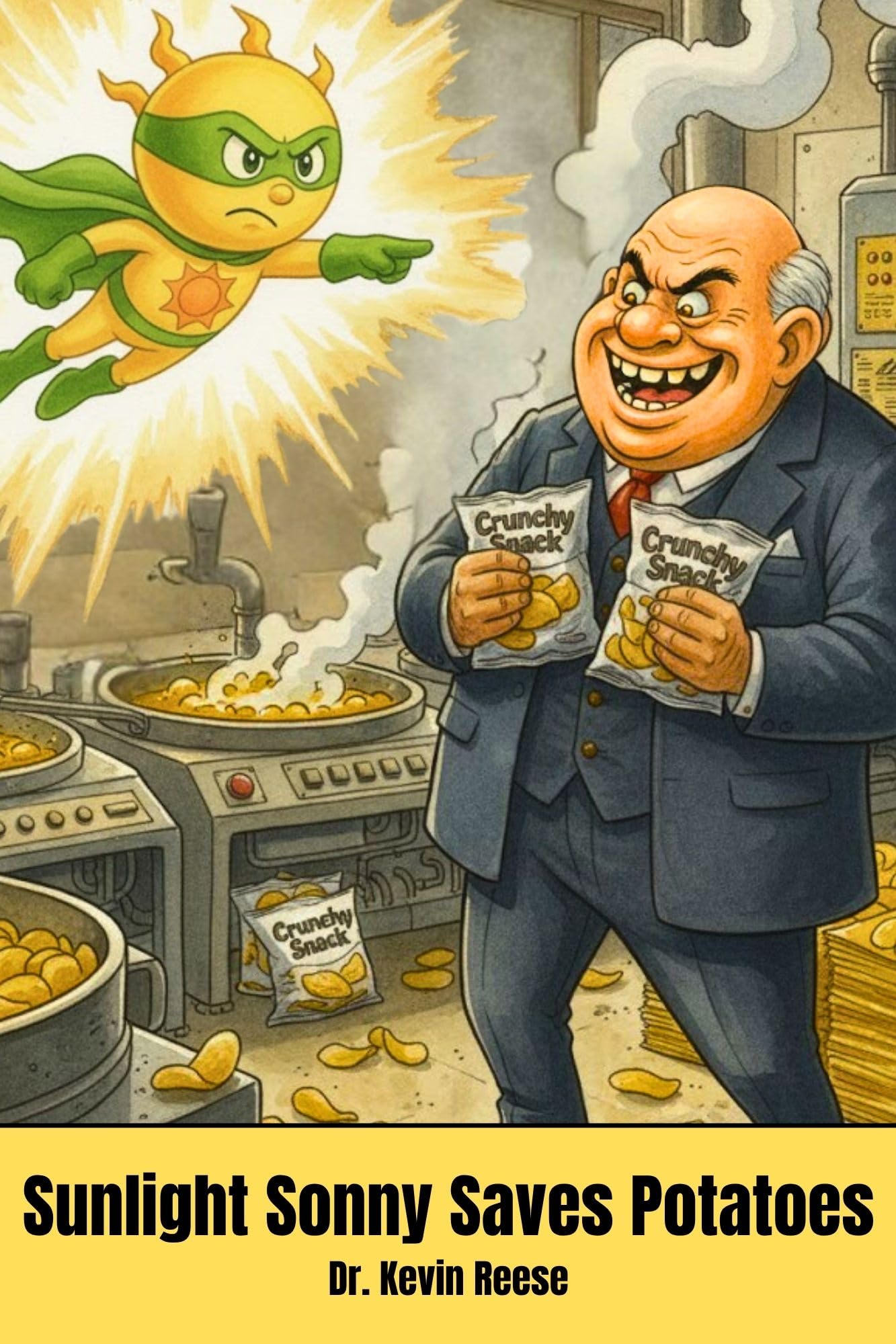 Sunlight Sonny Saves Potatoes: The Children's Health Hero (Sunlight Sonny Children's Books Book 4)