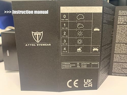 Miniatura 12 de ATTCL Gafas de sol deportivas polarizadas para hombre con protección UV400 para conducir, pescar y actividades al aire libre