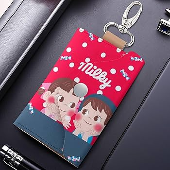 Amazon.co.jp: ペコちゃん キーケース カードキーケース ミニ