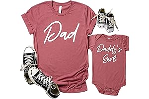 Dad & Daughter Matching T-shirts: The Perfect Way to Show Your Bond