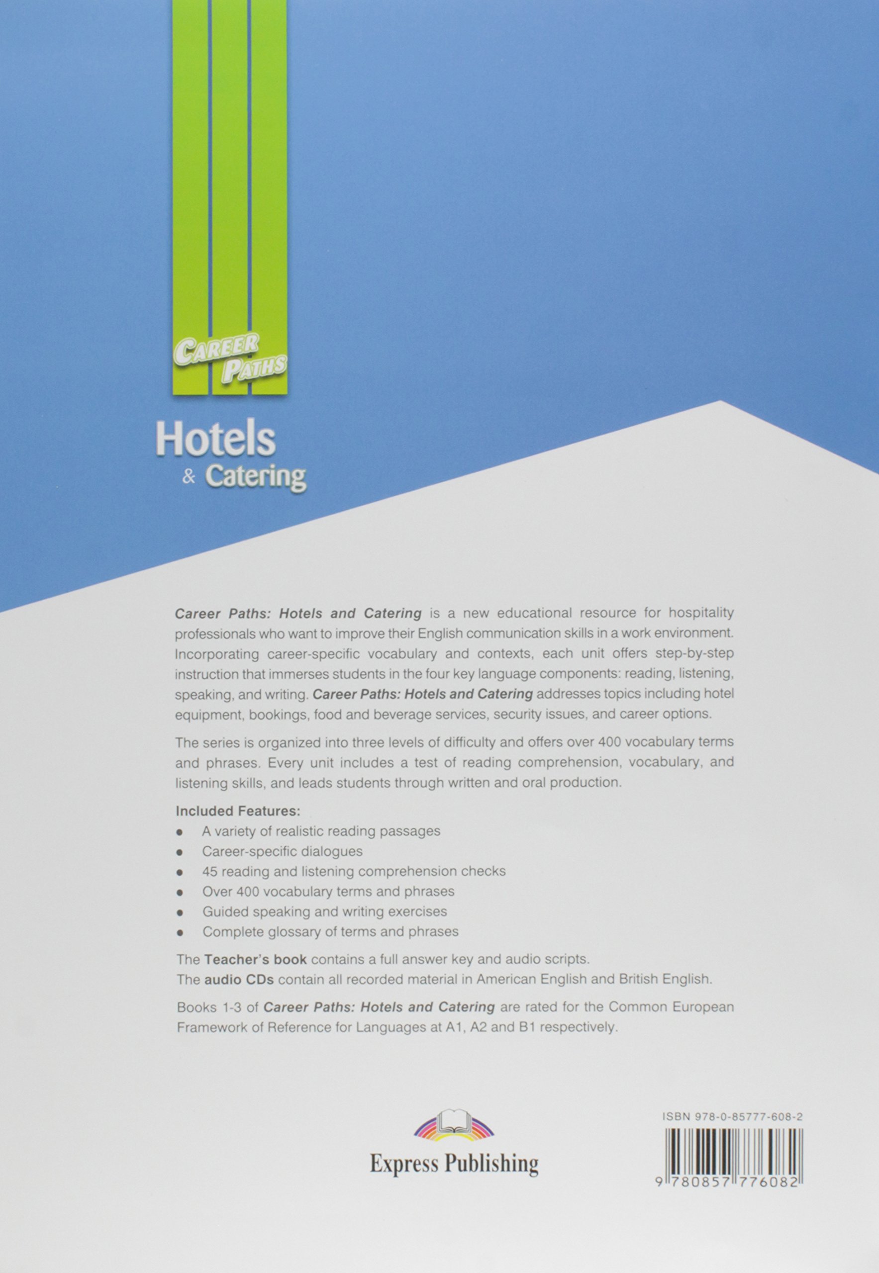 Career Paths Hotels & Catering