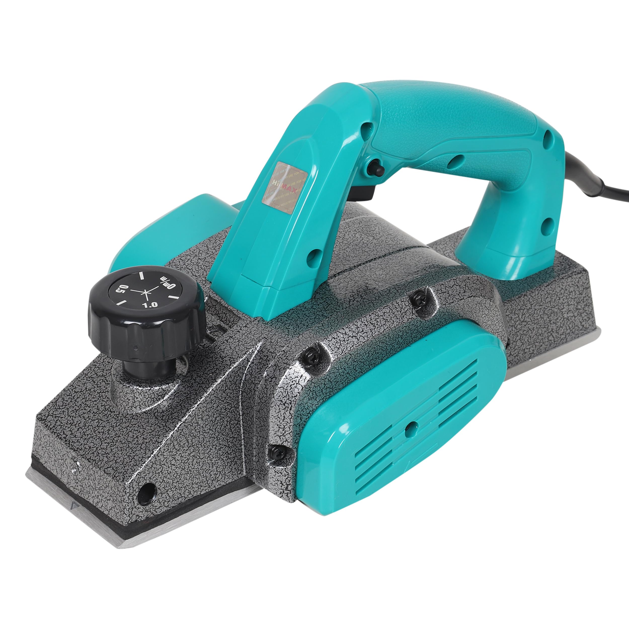 KHADIJA HI-MAX Metal Body with ABS Plastic Handle 1 mm 16000 RPM 600W Planing Depth Powerful Planer Tool