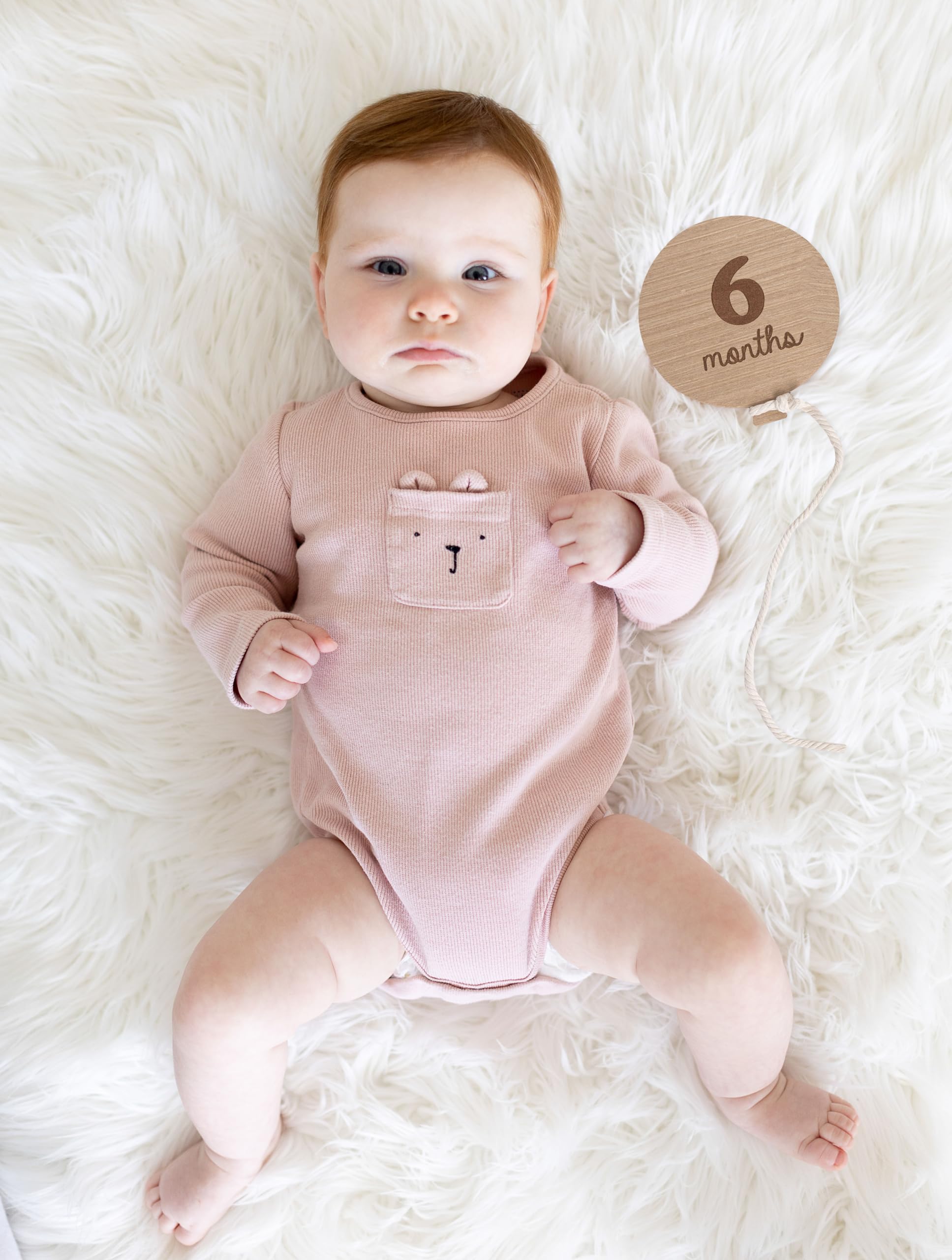 Other | Kate Milo Wooden Monthly Milestone Marker Photo Props 6pc Set