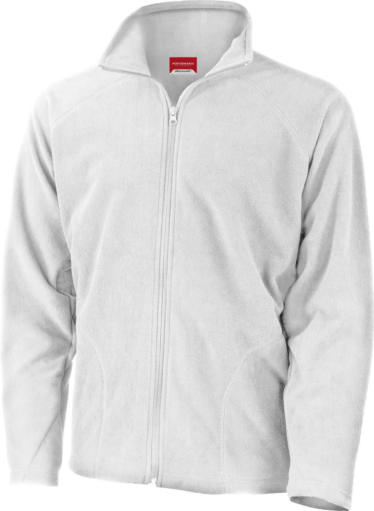 Result Core Mens Micron Fleece Jacket White L