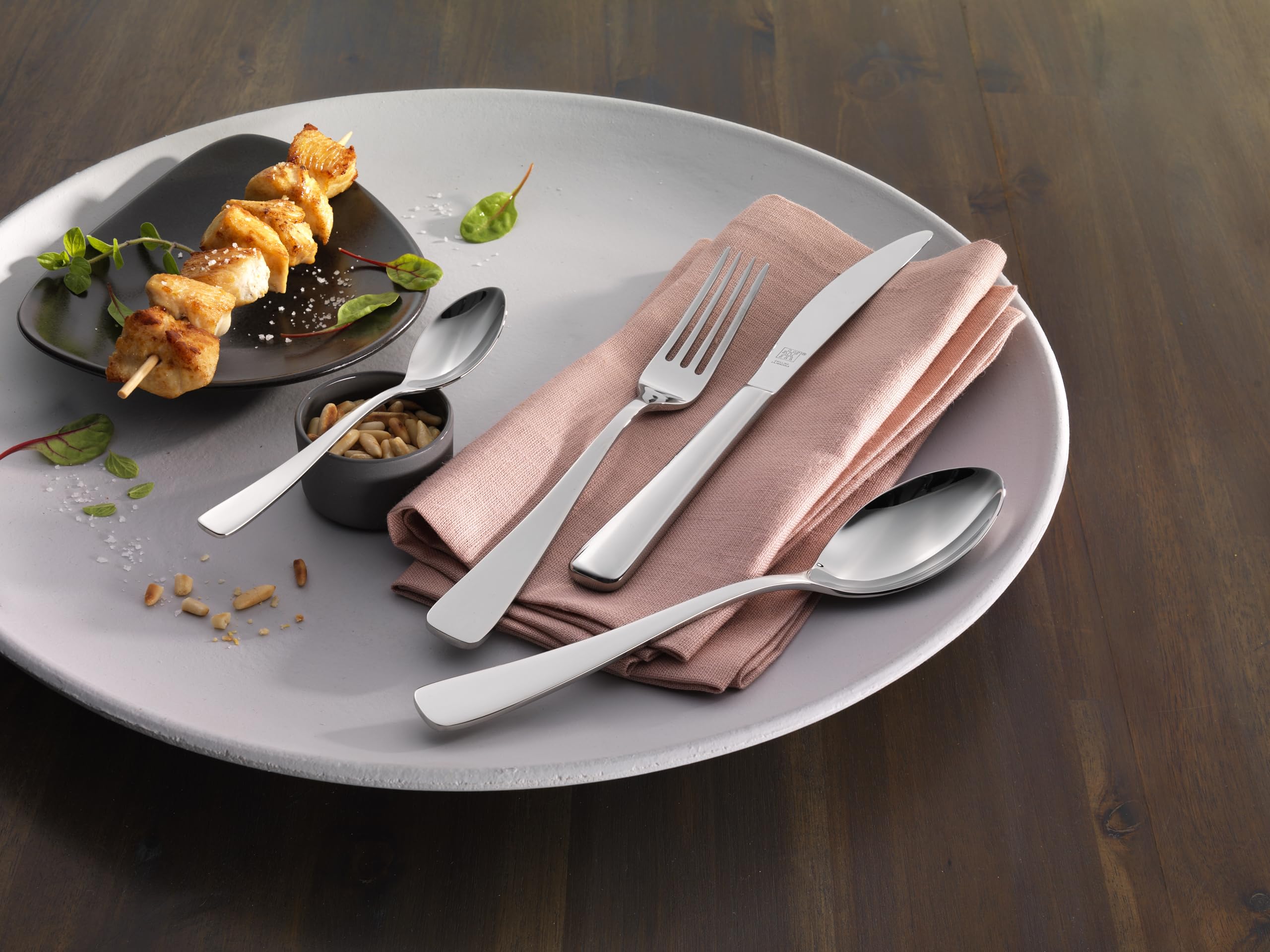 ZWILLING Set de cubiertos, 68 piezas, Para 12 personas, Acero inoxidable 18/10/acero de hoja, Pulido, Soho