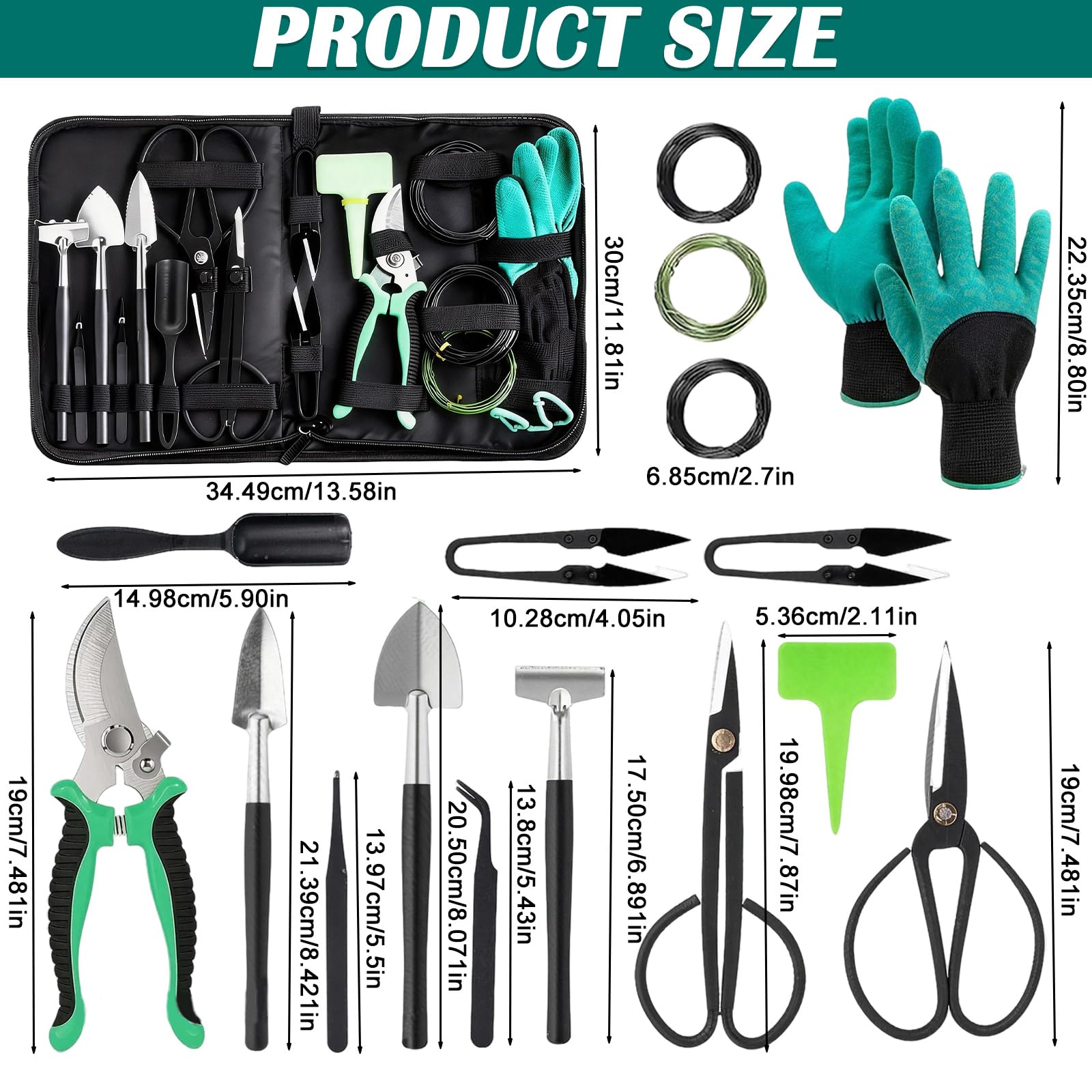 bonsai werkzeug set Kaneshin Japanese Bonsai Master Tool Set