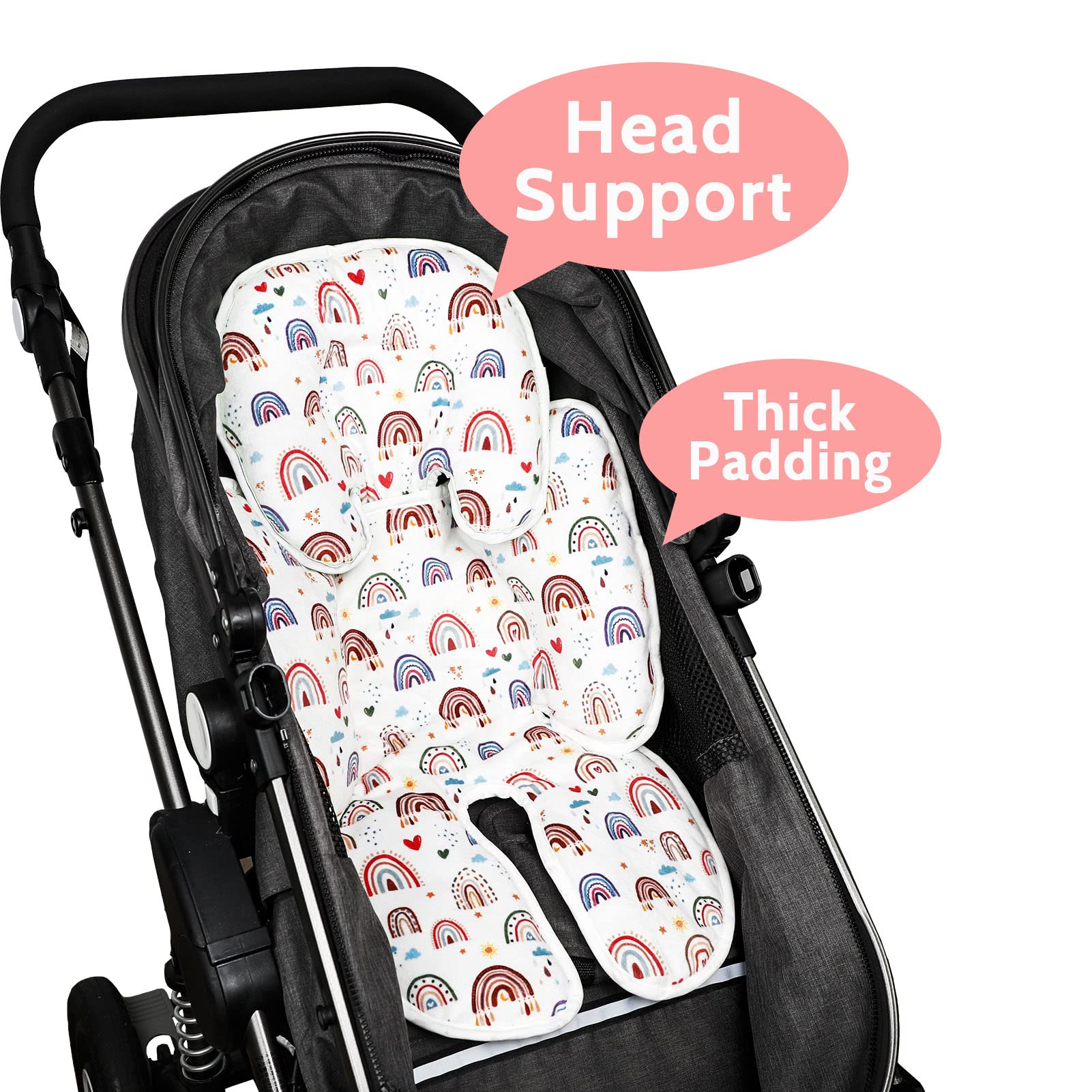 HNHUAMING Baby Car Seat Head And Body Support Pillow