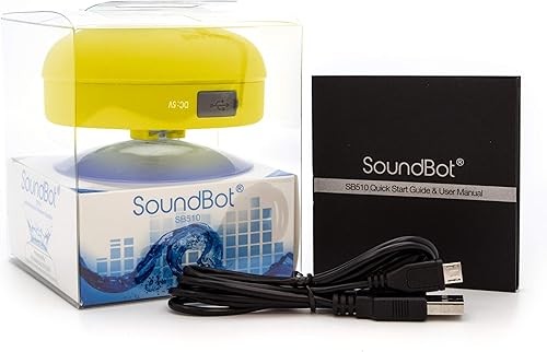 Miniatura 7 de Dispositivo para escuchar música SoundBot SB510, resistente al agua, conexión inalámbrica de bluetooth, tecnología en HD, altavoz de ducha, manos