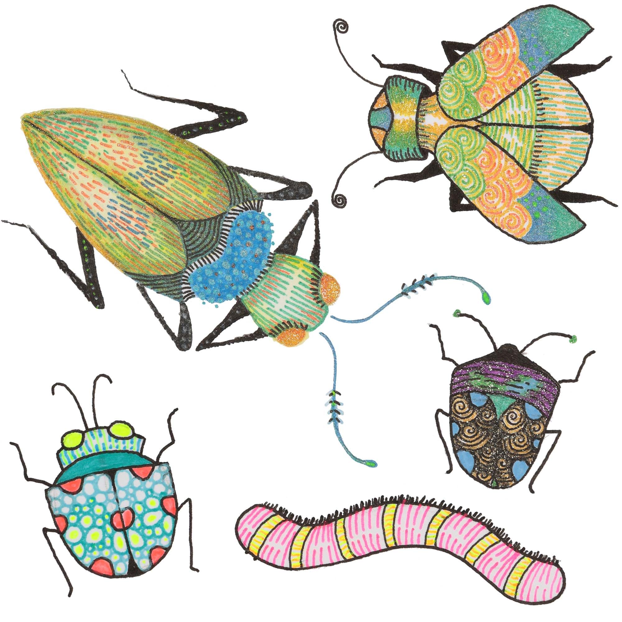 Creative Inspirations Gel Pen Sets - Long Lasting Performance, Vivid, and Free-Flowing Ink Gel Pens for Artists, Bulk, Students, Classrooms, & More! - Set of 12 - Image 5