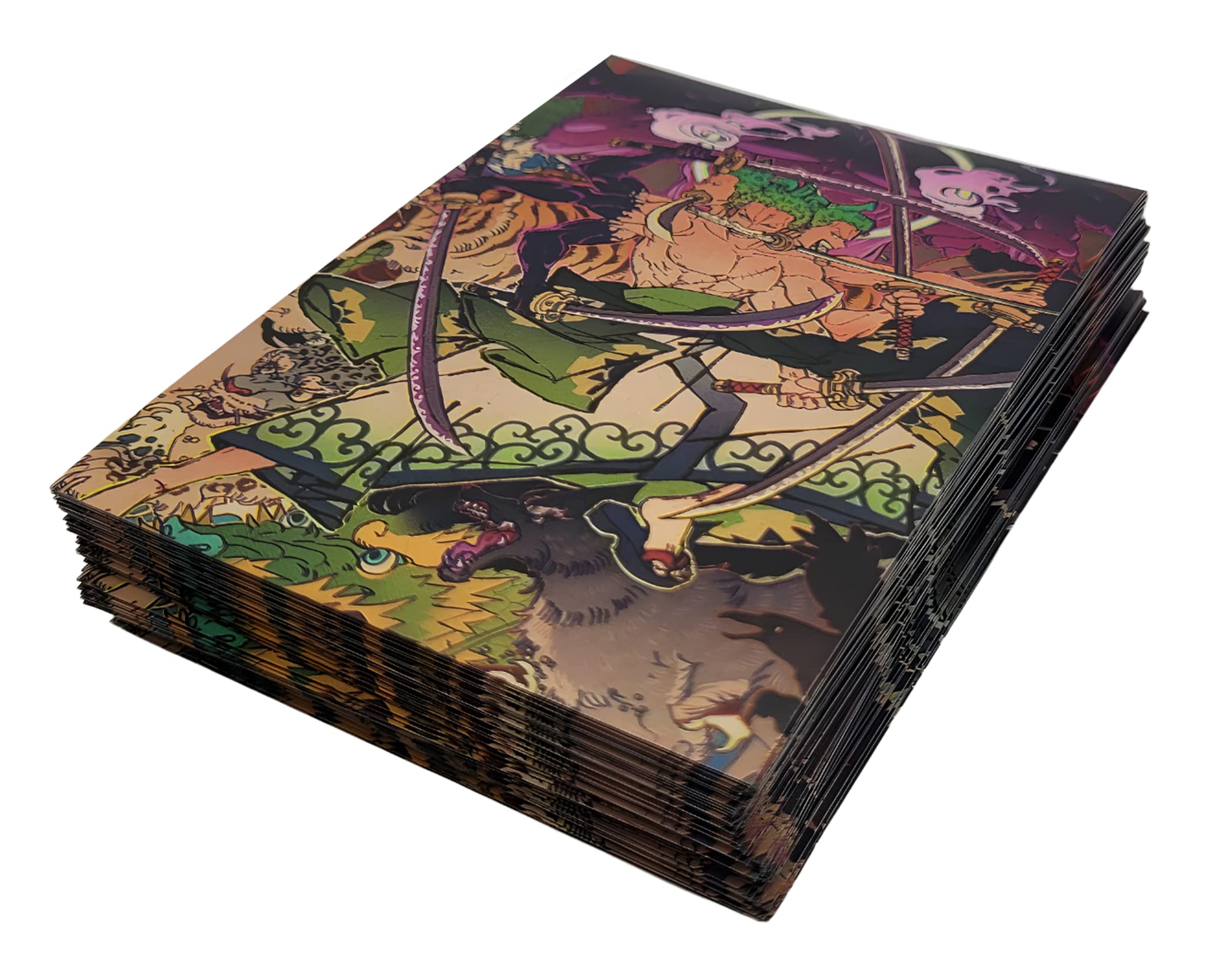 JAW REX Yu-Gi-Oh! Roronoa Zoro Card Sleeves (One Piece) | 60