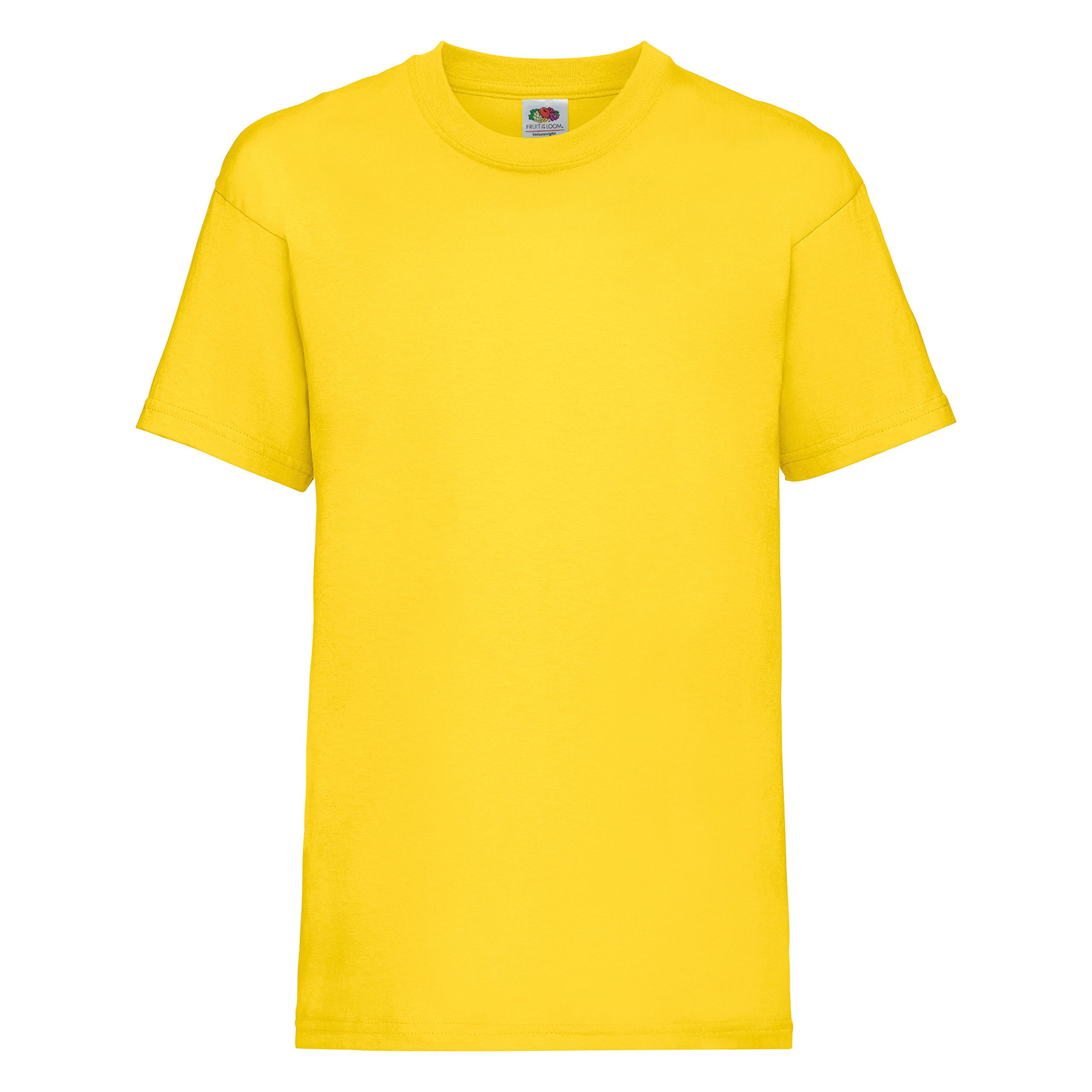ChildrensKids Unisex Short Sleeve T-Shirt - BC329 - Yellow / 7-8 / Yellow