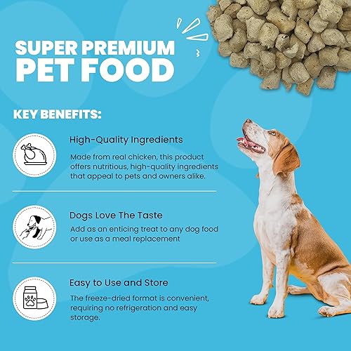 Miniatura 3 de Muenster Receta de pollo Farmhaus de liofilización, nutrición completa y equilibrada para perros, paquete de 20 onzas