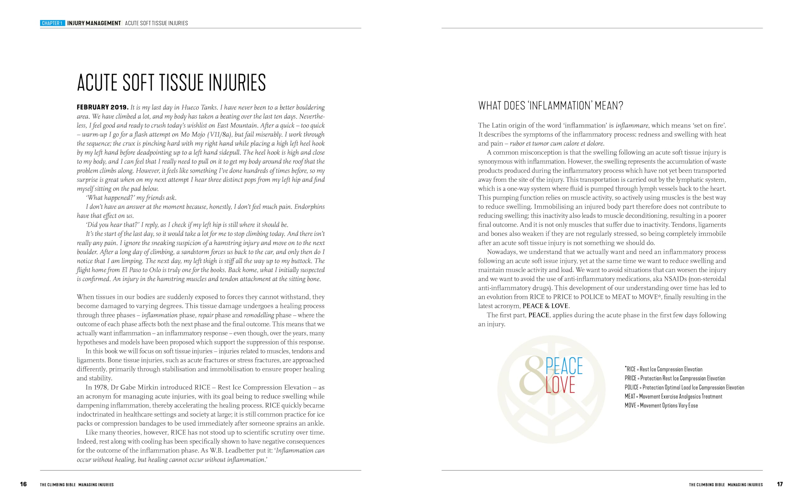 The Climbing Bible: Managing Injuries: Injury prevention and rehabilitation for climbing and bouldering: 3