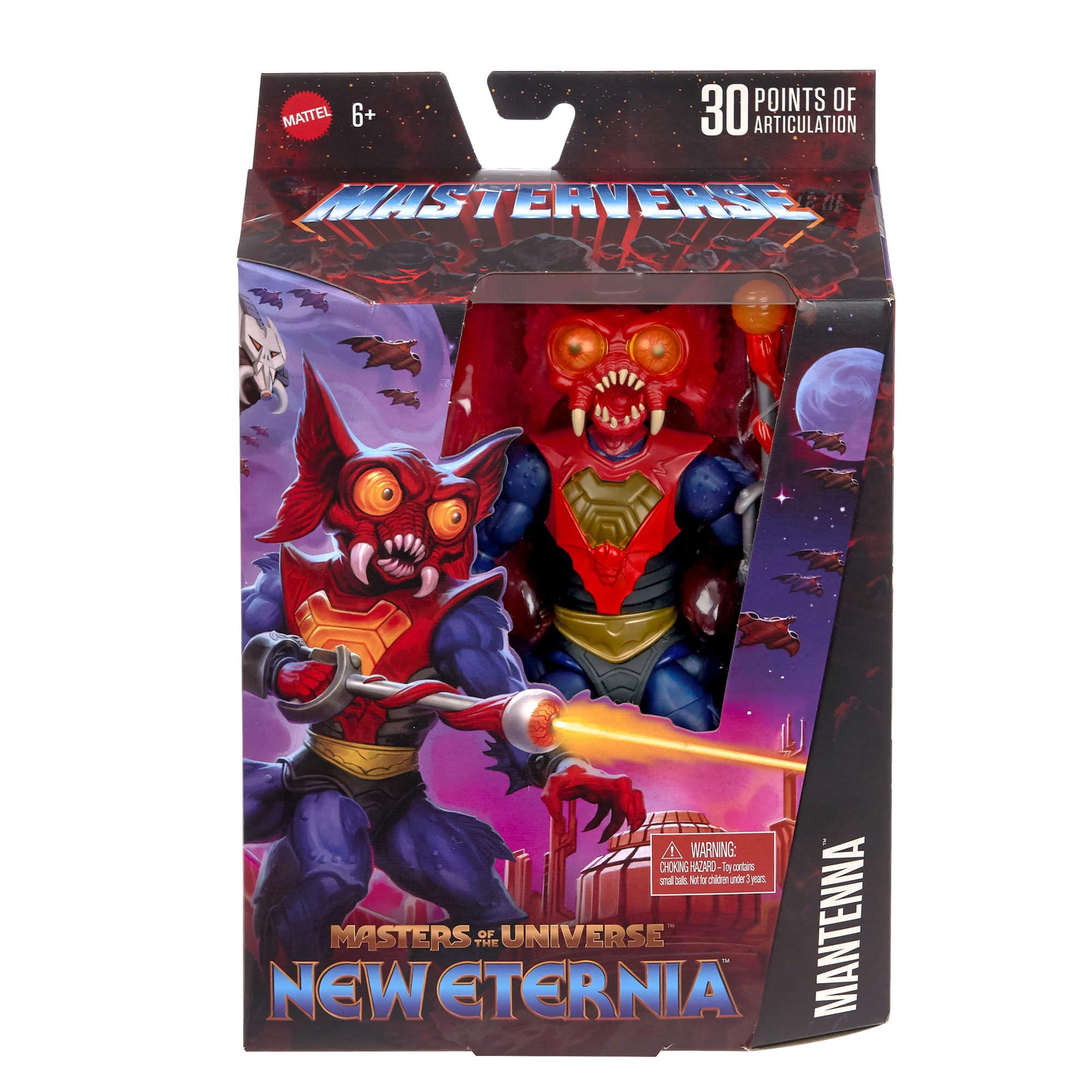 Masters of The Universe Masterverse Actionfigur, Deluxe-Sammelfigur mit 30 beweglichen Gelenken, austauschbaren Teilen oder Rüstung, ca. 18 cm großes Motu-Spielzeug, JHJ81