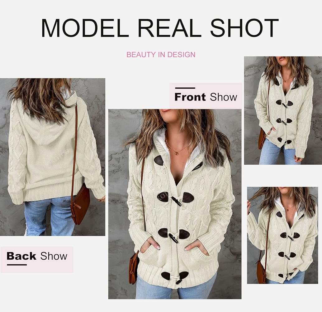 Dokotoo Womens Fashion 2025 Ladies Winter Hooded Casual