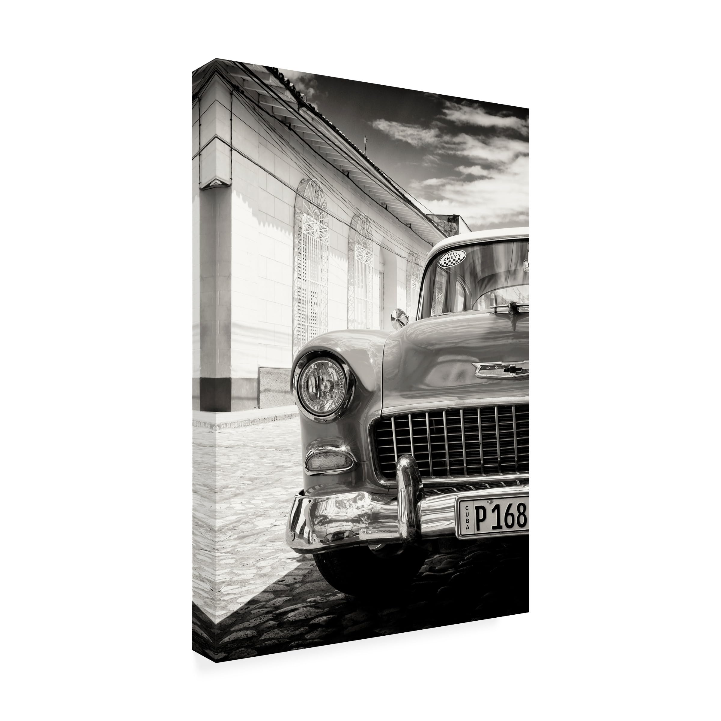 Trademark Fine Art 1955 Chevy Classic Car III by Philippe Hugonnard, 16x24-Inch