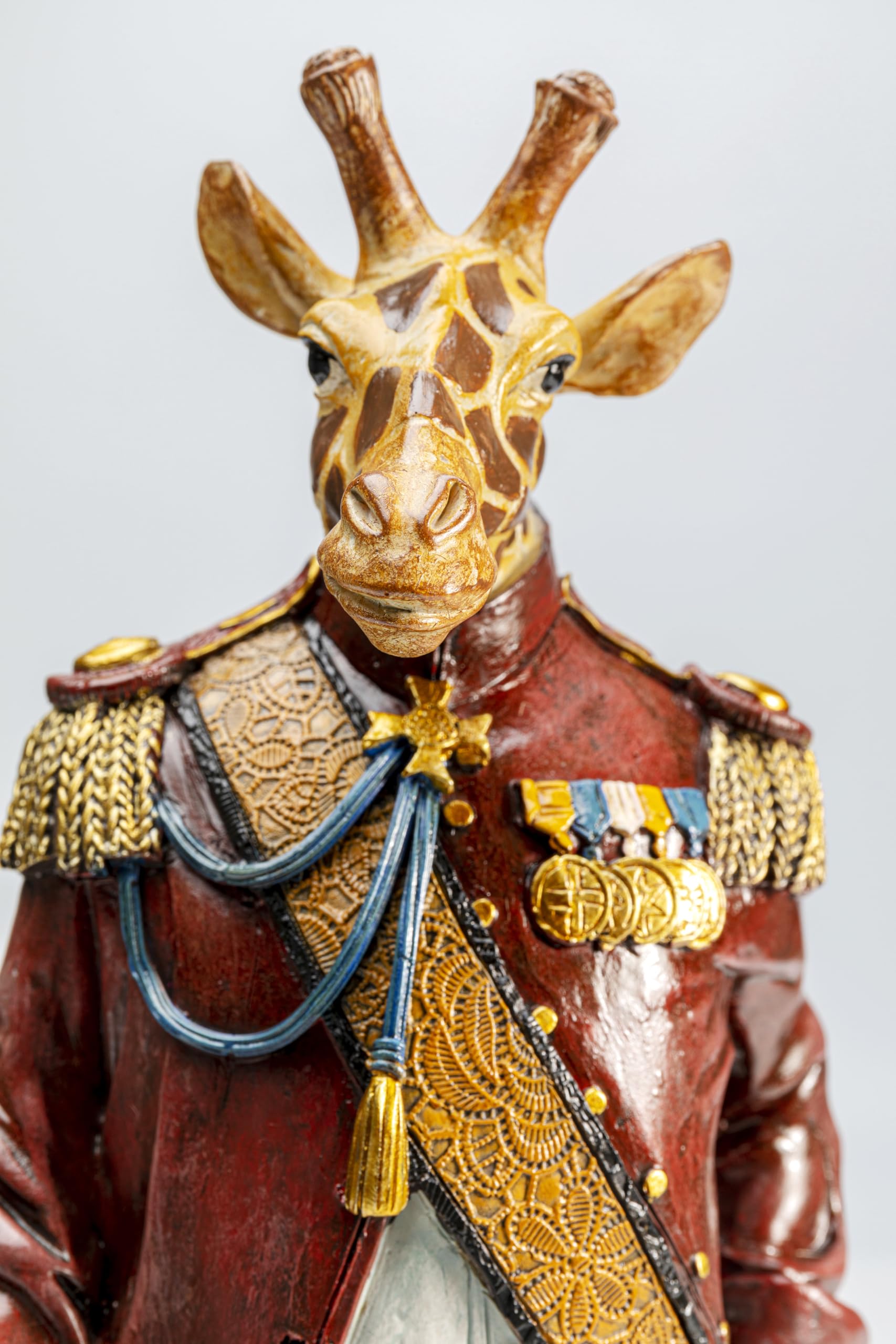 Kare Sir Giraffe Standing Figurine 55 cm Decoration 44.5 x 16.5 x