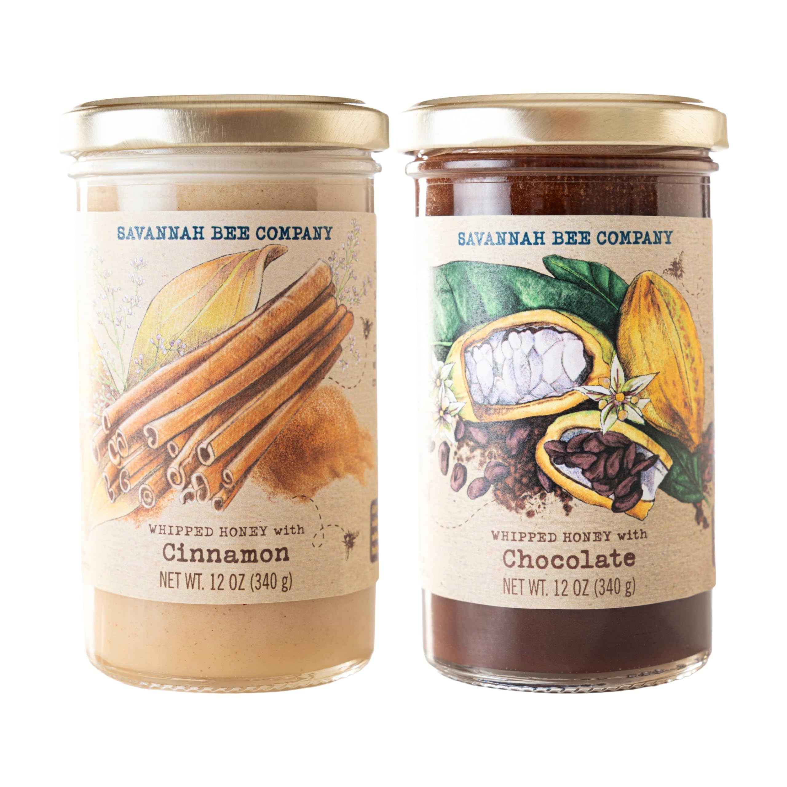 Amazon.com : Savannah Bee Cinnamon and Chocolate Whipped Honey