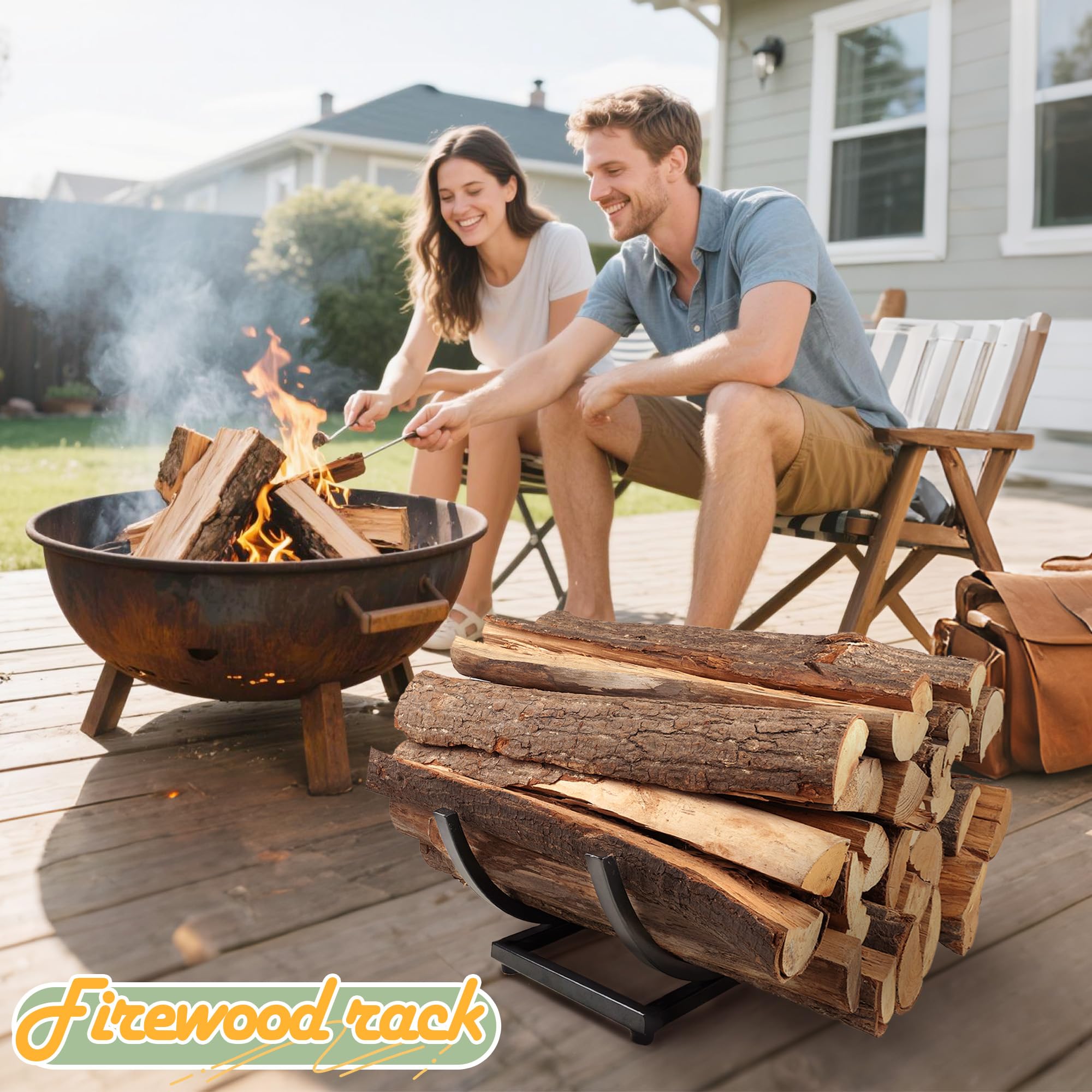 Wood Shelf 13 Best Firewood Storage Ideas For Your Wood Fireplace