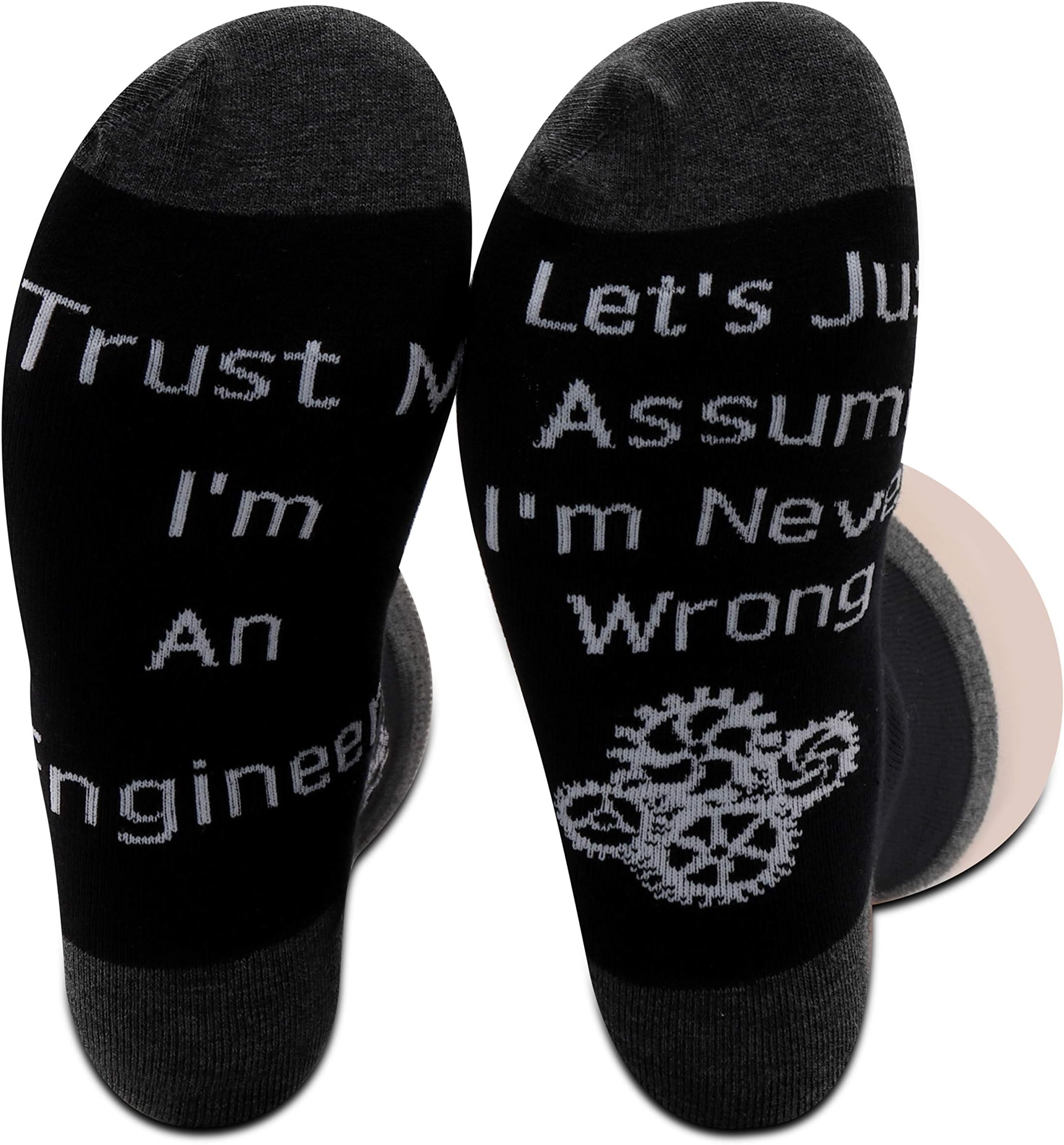 2 PAIRS Engineer Socks Engineering Gifts Mechanical Engineer Gifts for Men Women Trust Me I'm an Engineer