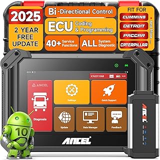 Sponsored Ad - ANCEL V6HD Heavy Duty Truck Scanner, 2024 Diesel Diagnostic Scan Tool with Wide U.S Diesel Truck Compatibil...