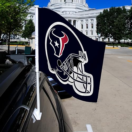 Miniatura 174 de Rico Industries NFL - Bandera de doble cara para automóvil, accesorio para auto B07NHSRDX2