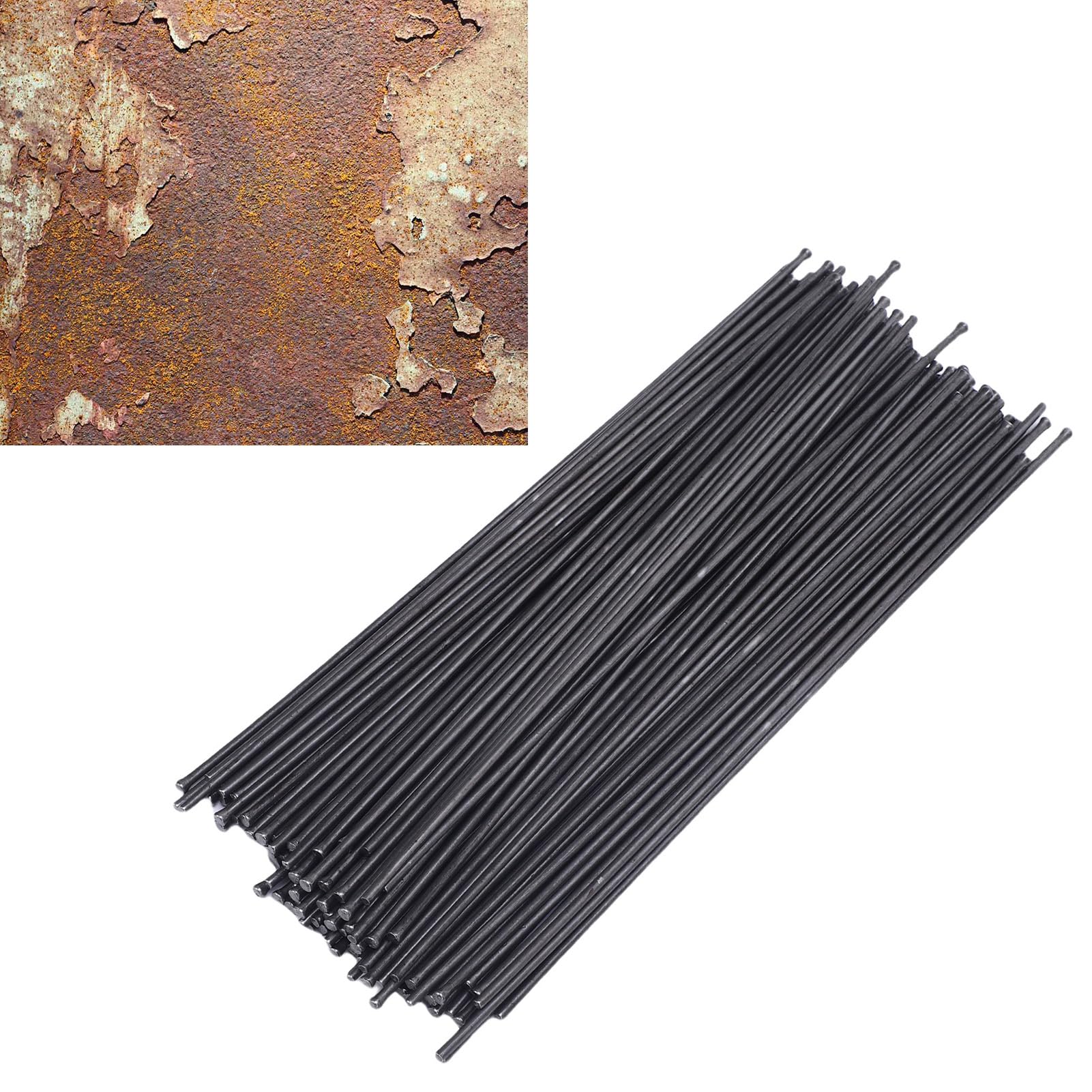 Agujas de Reemplazo de Punta de Cincel de 100 Piezas, Agujas de Descalificación Neumática de Acero de Tungsteno de 2 Mmx180 Mm para Escalador