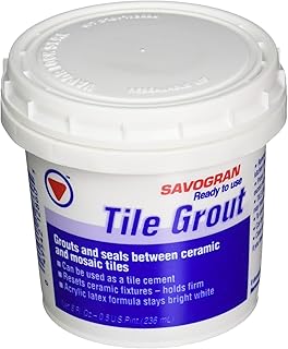 Savogran 12860 Ready-To-Use Tile Grout 8 Fl. Oz