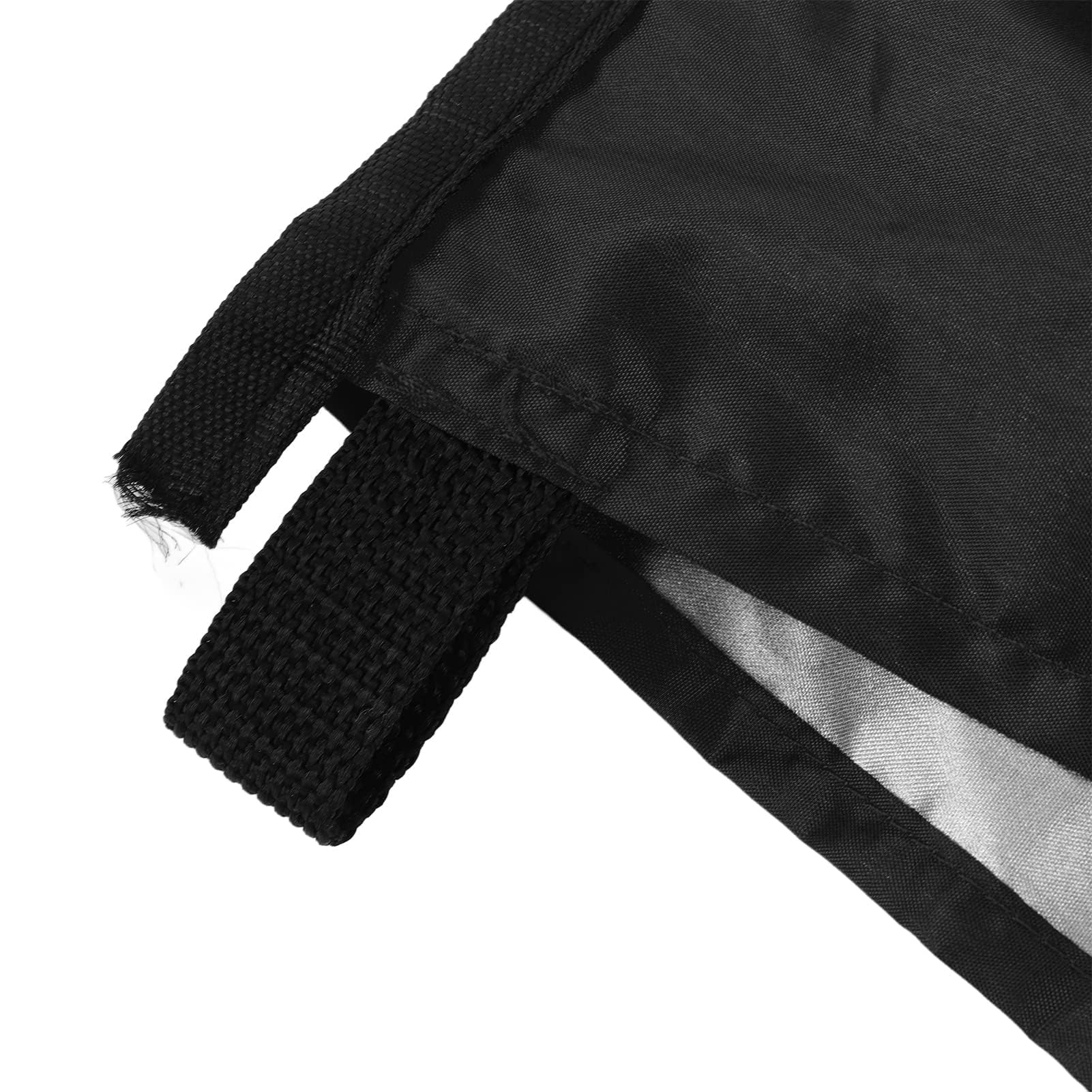 Sonnensegel für Kajak, Boot, Kanu, Ripstop, Wasserdichtes Oxford-Gewebe, Faltbar, Geeignet für Angeln, Outdoor-Aktivitäten, 139 X 63 cm (Black)