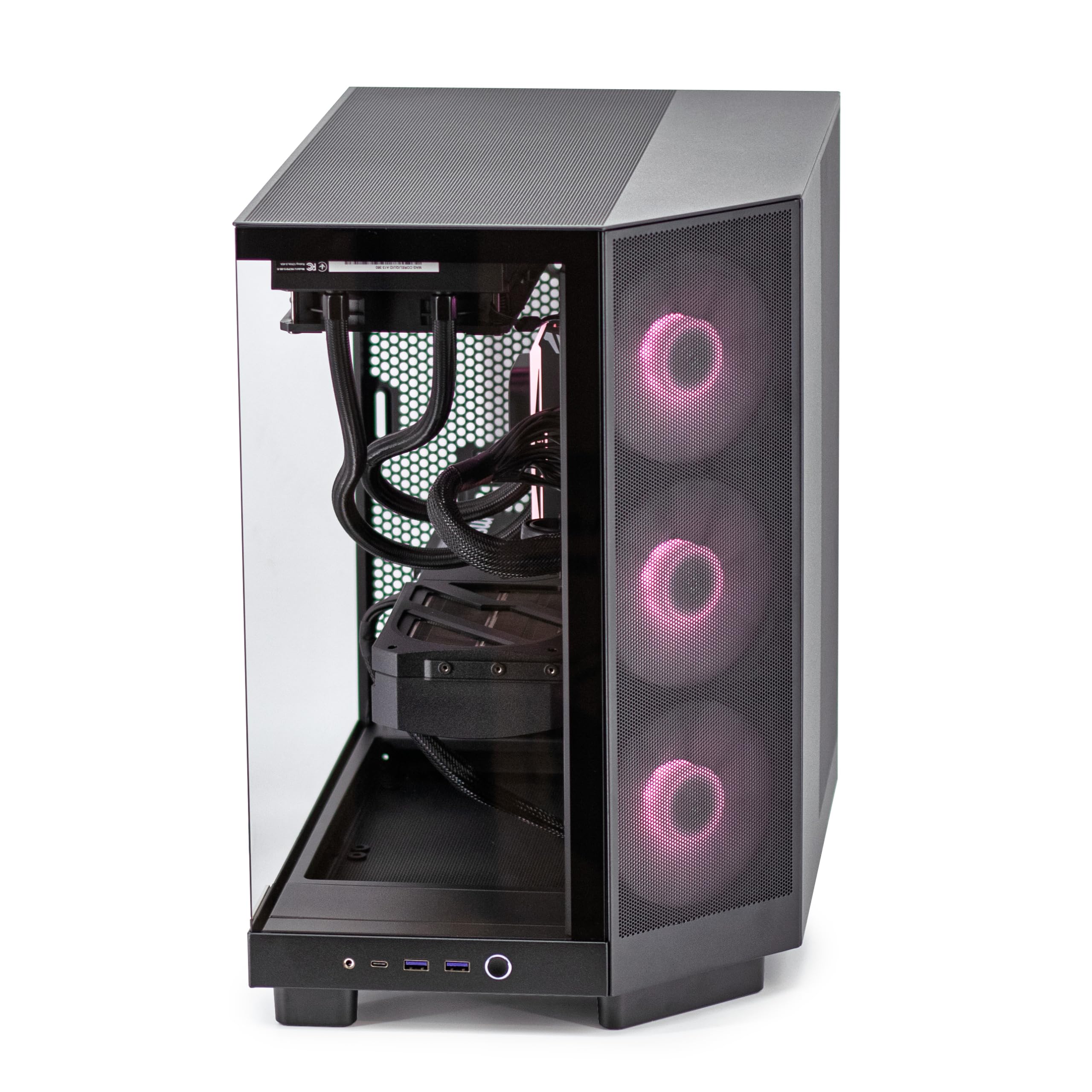 NITU Gaming PC | AMD Ryzen 7-9800X3D + RTX 5080 16 GB | 32 GB DDR5 | SSD NVMe 2 TB | Windows 11 Home | PC Gamer 1440p/4K Ray Tracing | Fuente 1000W Gold | Unidad Central de Alto Rendimiento