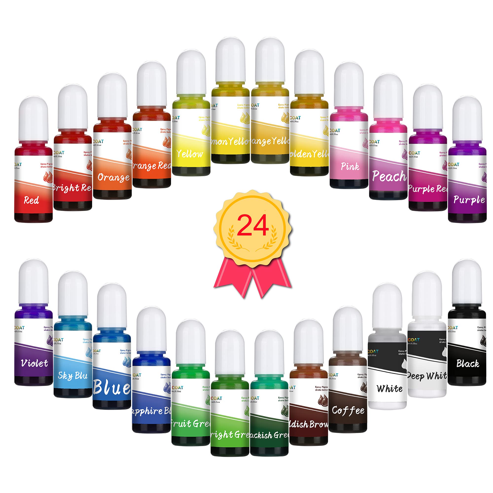 Buy Epoxy Resin Pigment 24 Resin Color Pigment Liquid Translucent Non