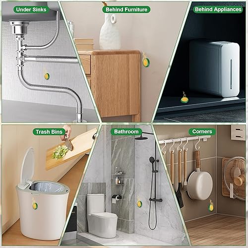 Miniatura 5 de Cebo para cucarachas  Infestación de cucarachas en interiores, trampa para cucarachas en gel de cebo de cucarachas, repelente de interior para