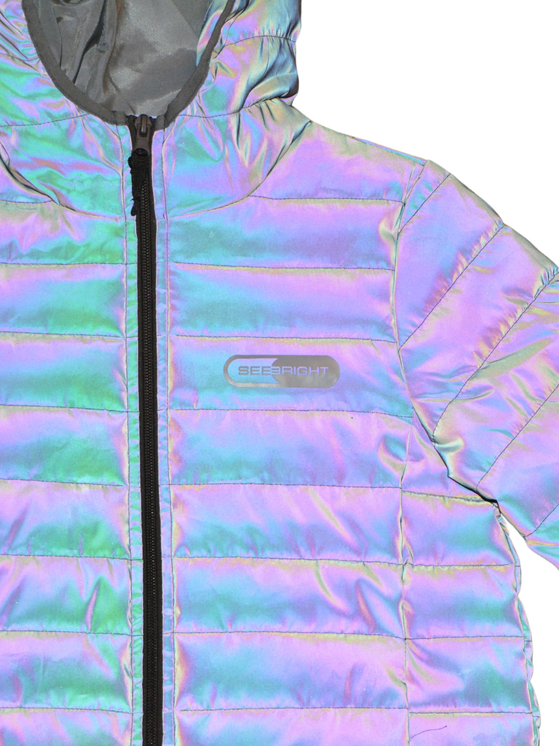 Chaquetas acolchadas reflectantes para niños