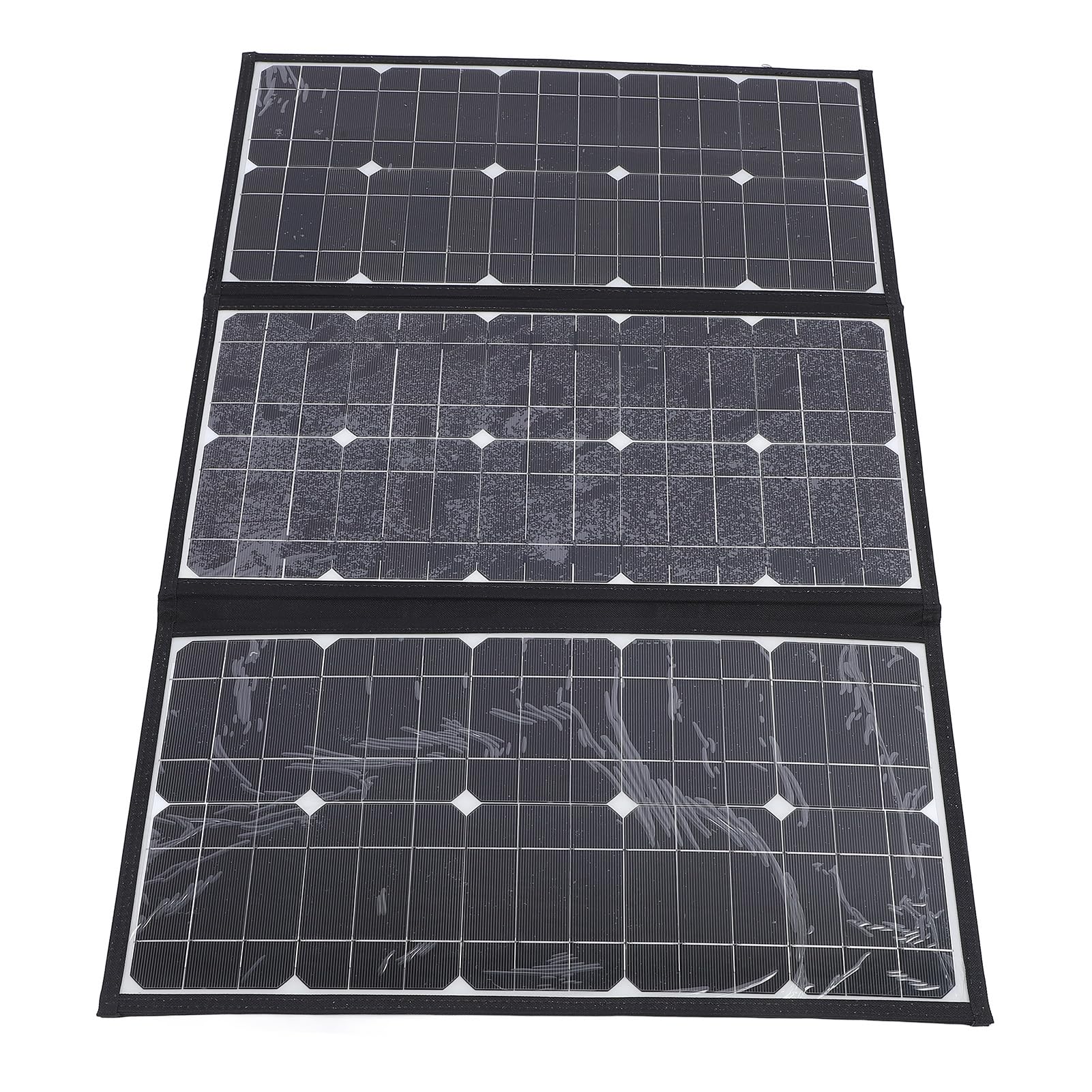 Ulepszony Przenośny Panel Słoneczny o Mocy 200 W do Generatora Elektrowni, Składana Wodoodporna ładowarka do Ogniw Słonecznych IP65 18 V z instrukcją Obsługi do Laptopa Outdoor