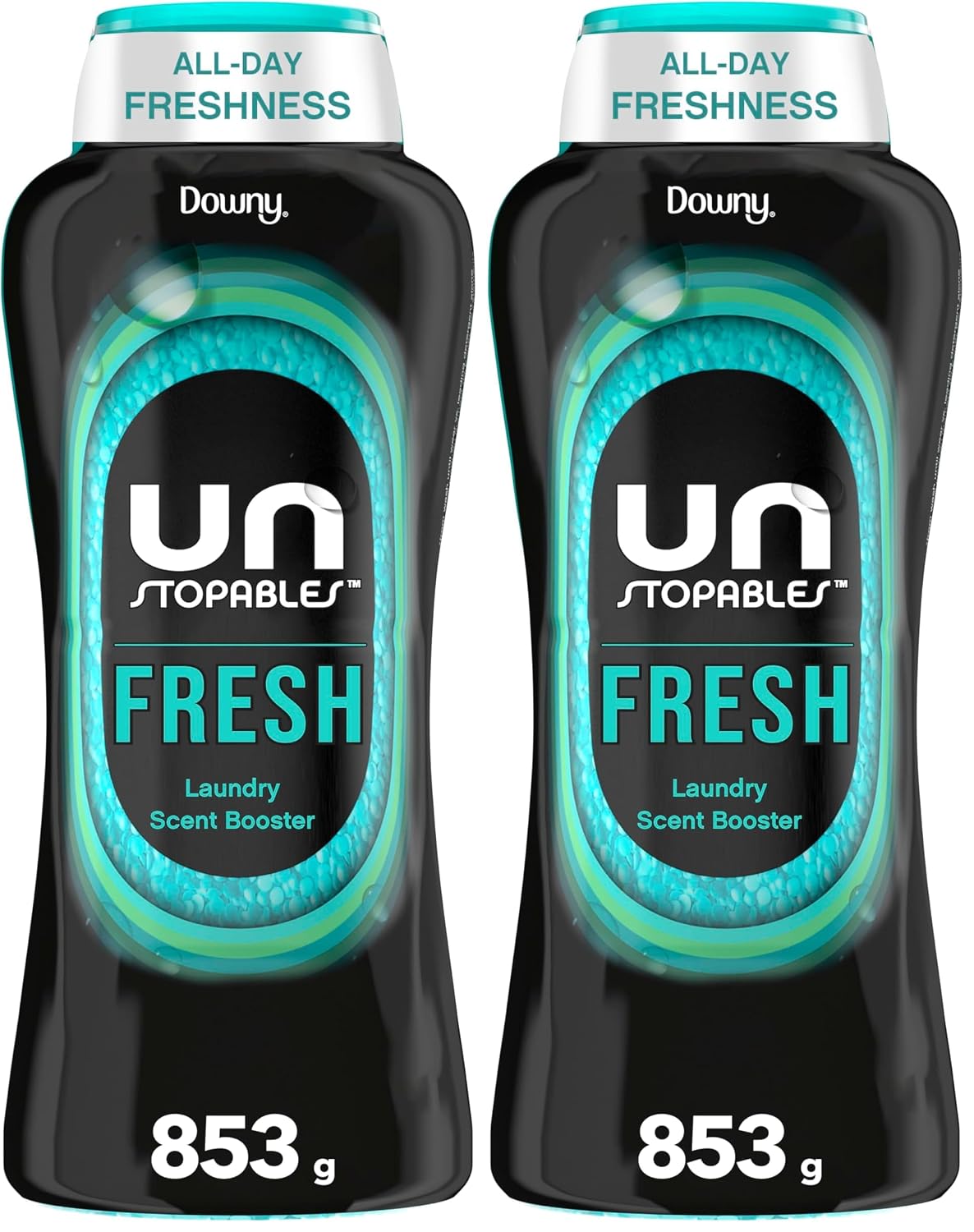 Downy Unstopables In-Wash Laundry Scent Booster Beads, Fresh, 853 Grams (Pack of 2)