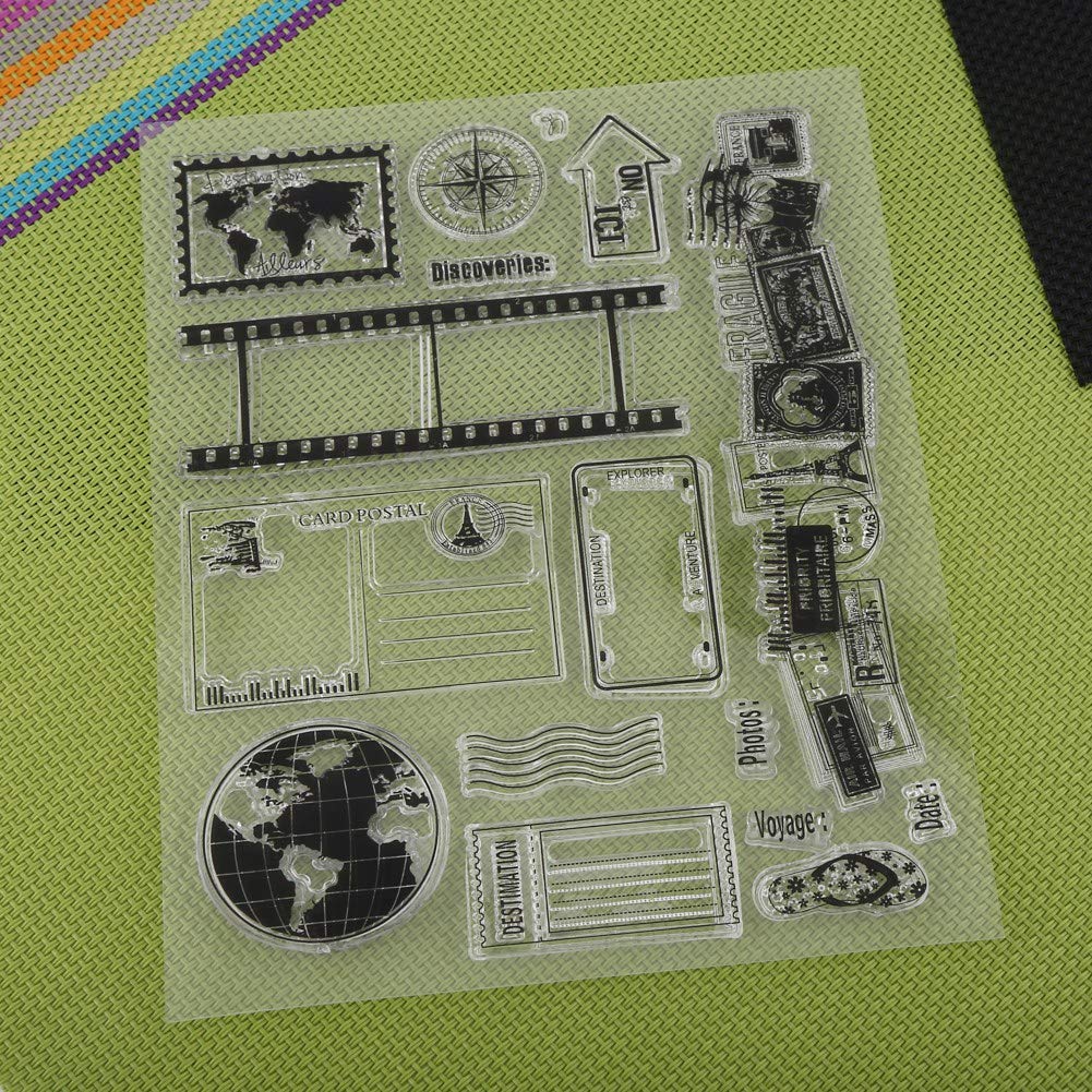 Ink Marking Spot Clear Stamps for Cards Making,Reusable