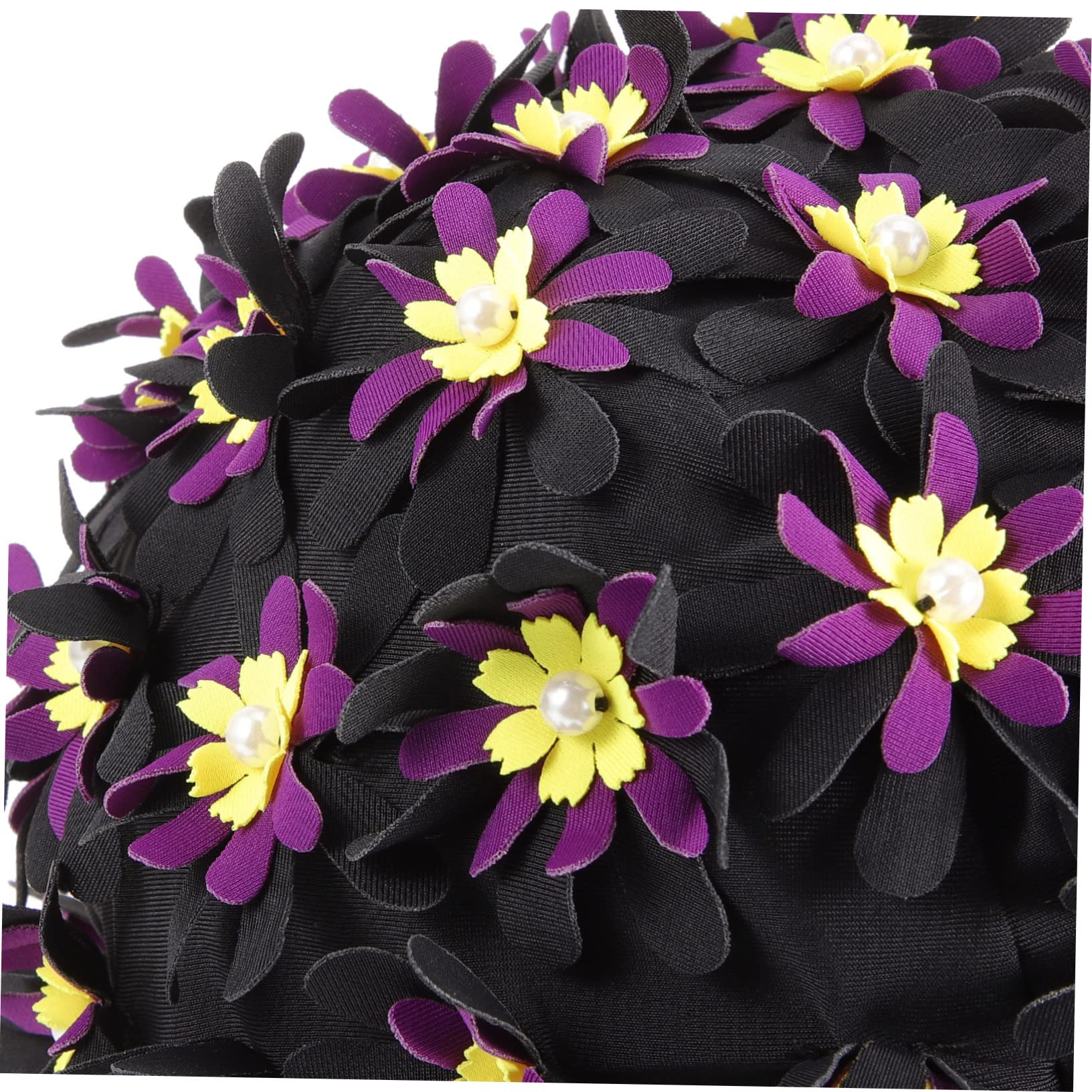 BESTonZON Aumentar La Flor Gorro De Natación Gorro De Natación para Cabello Gorro De Natación para Rastas Gorro De Natación para Mujeres Gorro De Natación Grande para Cabello Gorro De