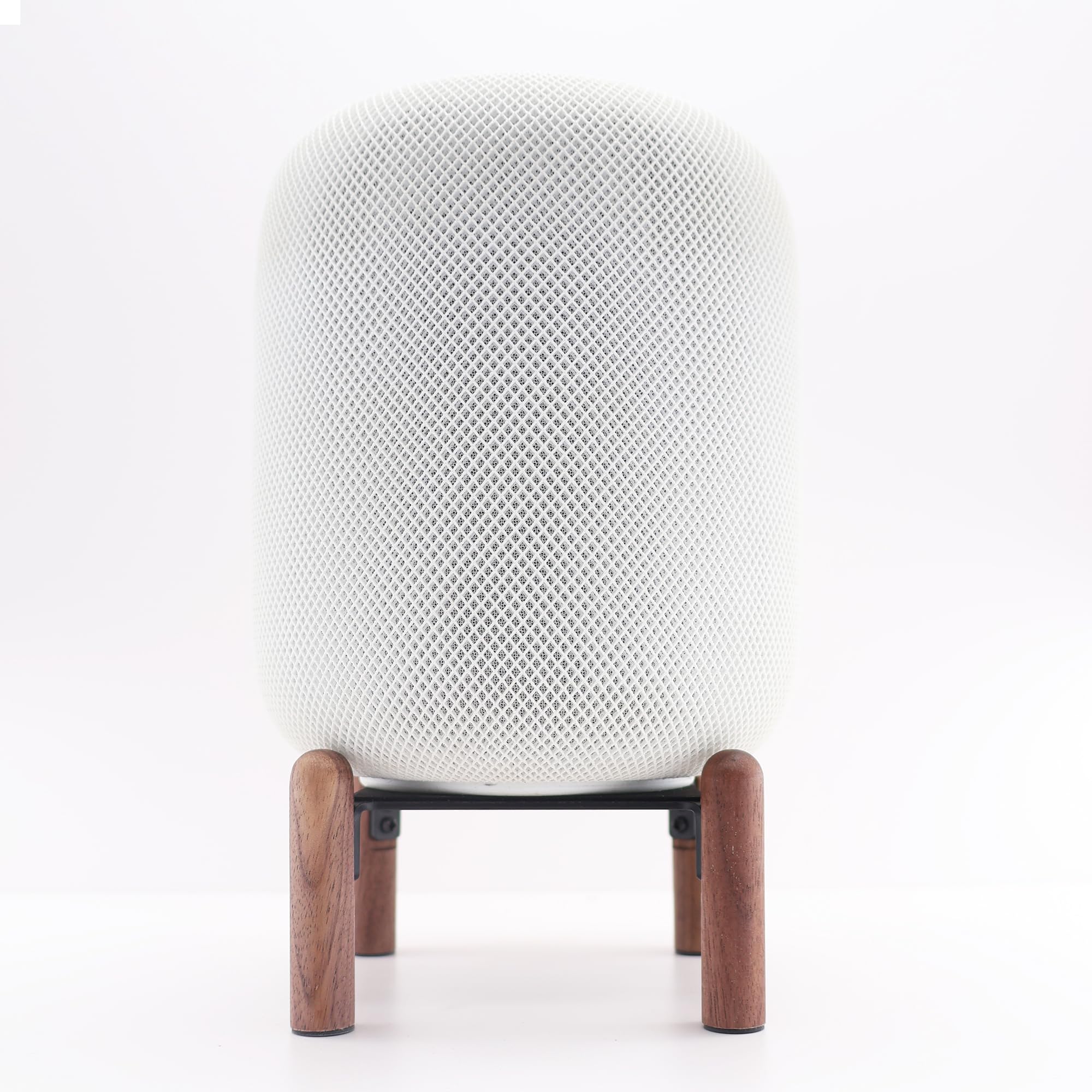 Desk Wood Stand for Smart Speaker(HomePod 2,HomePod mini,Echo spot 2024,Echo pop,Echo 4th Gen,Echo dot 4,5 Echo fire tv Cube)