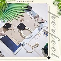 Vista 4 de Ctosree 1000 unidades de pulseras autoadhesivas para exhibir tarjetas, collares, tarjetas de venta para llavero, aretes, collar, banda