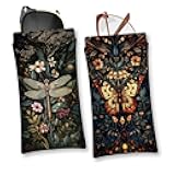 Eyeglasses Sunglasses Case PU Soft Squeeze Top Glasses Pouch for Women Men,Animal Pattern Portable Anti Scratch