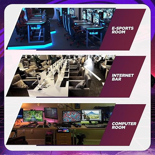 Miniatura 7 de MGHH Escritorio para juegos de 39 pulgadas, escritorio para computadora en casa, oficina, en forma de Z, ergonómico, simple, mesa de juegos de PC