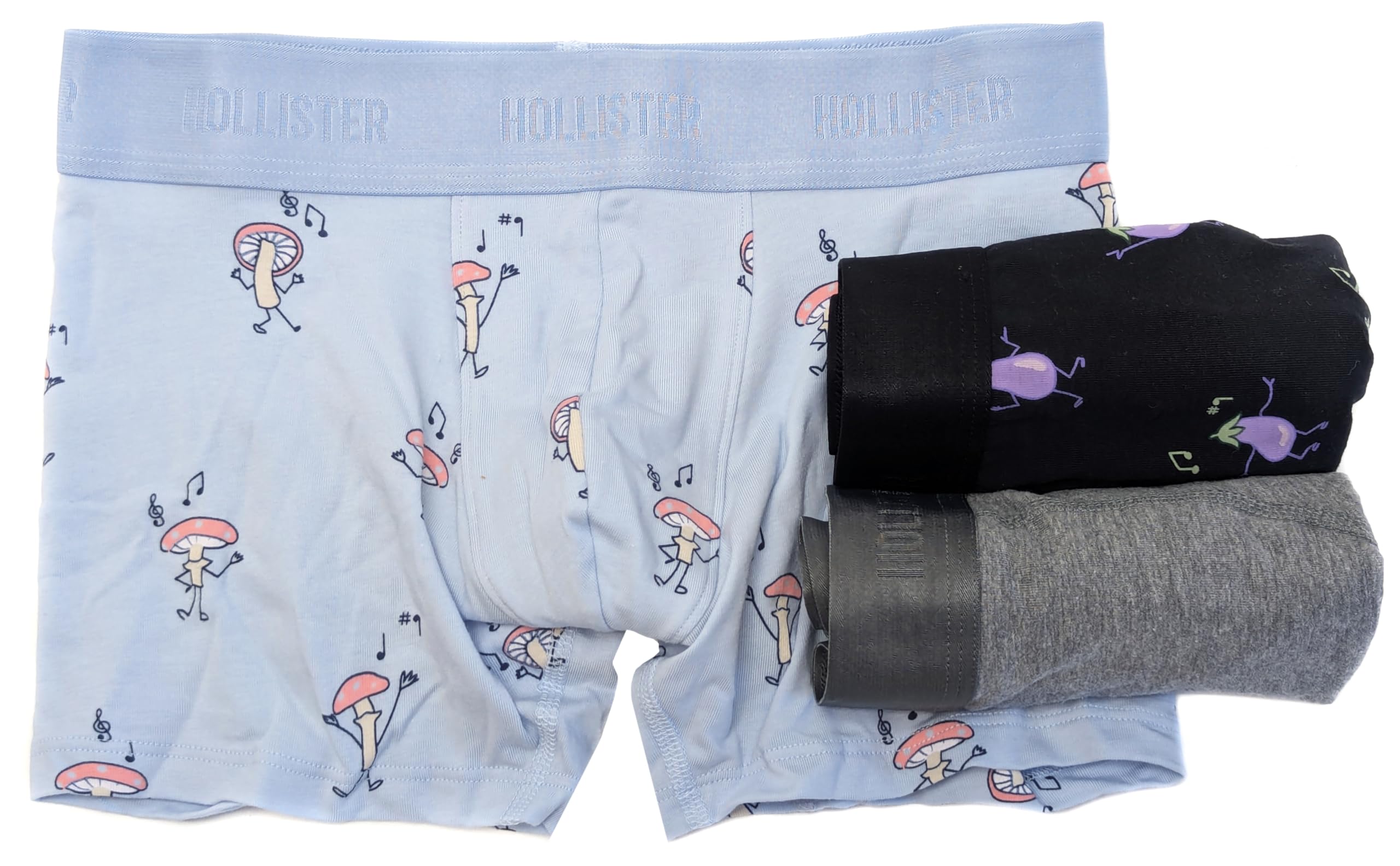 Hollister Men's Epic Flex Classic Trunk Boxer Briefs (Pack) (4" inseam) - Afbeelding 29 van 140