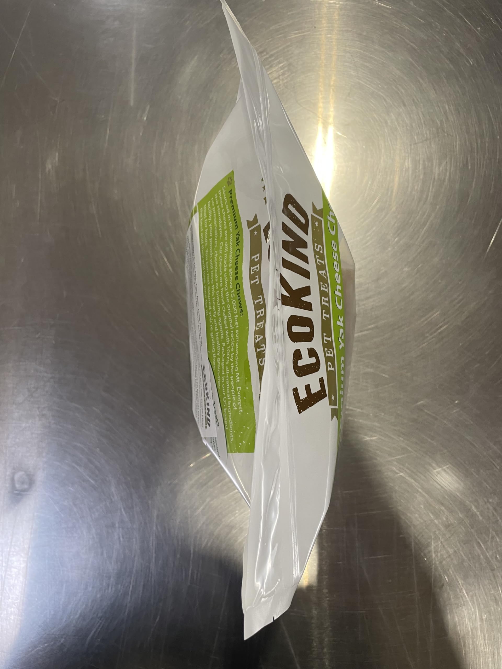EcoKind Pet Treats Gold Yak gryzaki dla psów, idealne dla psów, smakołyki dla psów, utrzymują zajęcie i radość, do użytku wewnątrz i na zewnątrz (torba 2,3 kg)