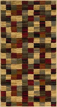 Unique Loom Barista Collection Area Rug - Gava (2' 2 x 3' 11 Runner, Multi/ Brown)