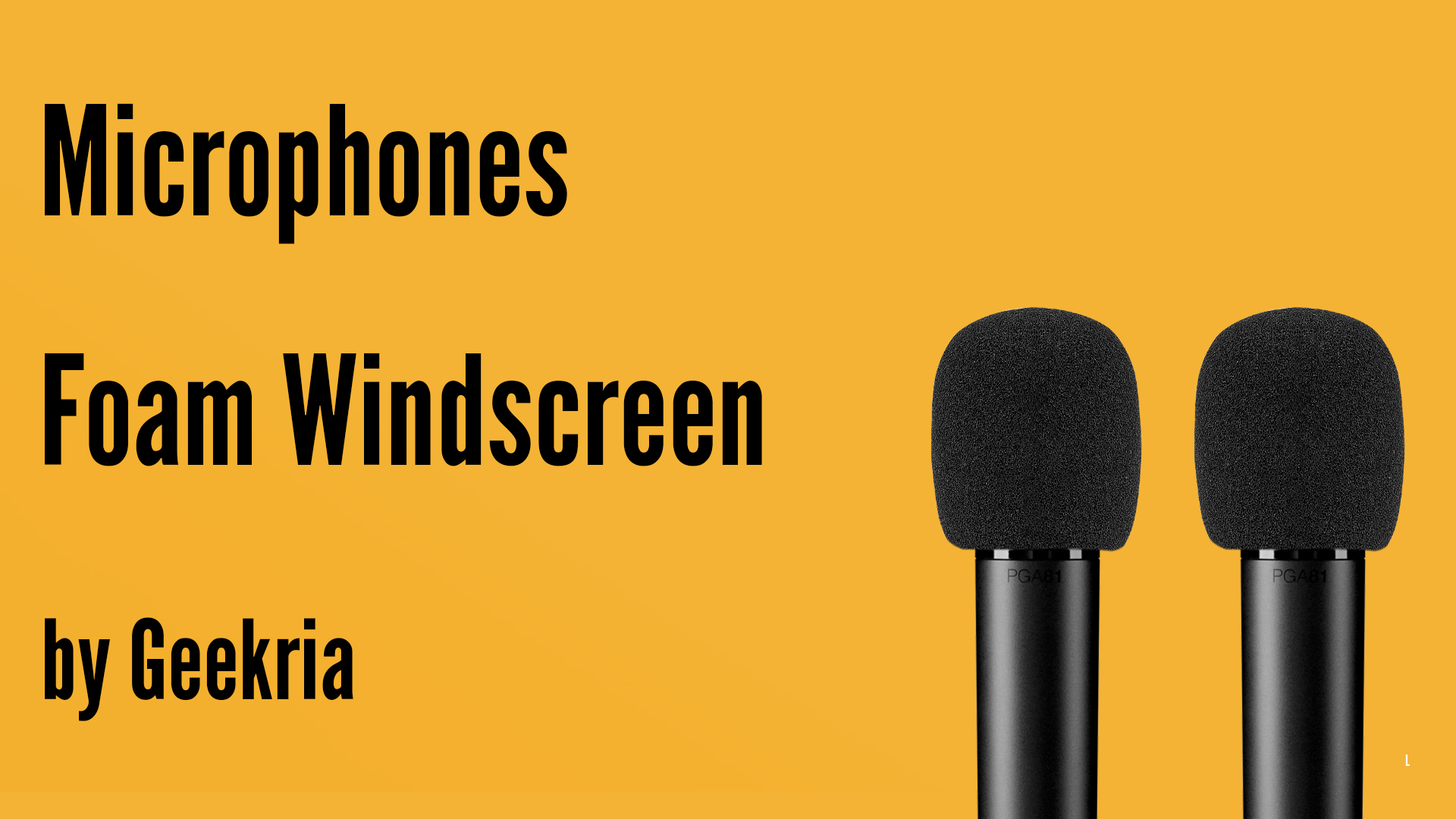 Amazon.com: Geekria for Creators Foam Windscreen Compatible with