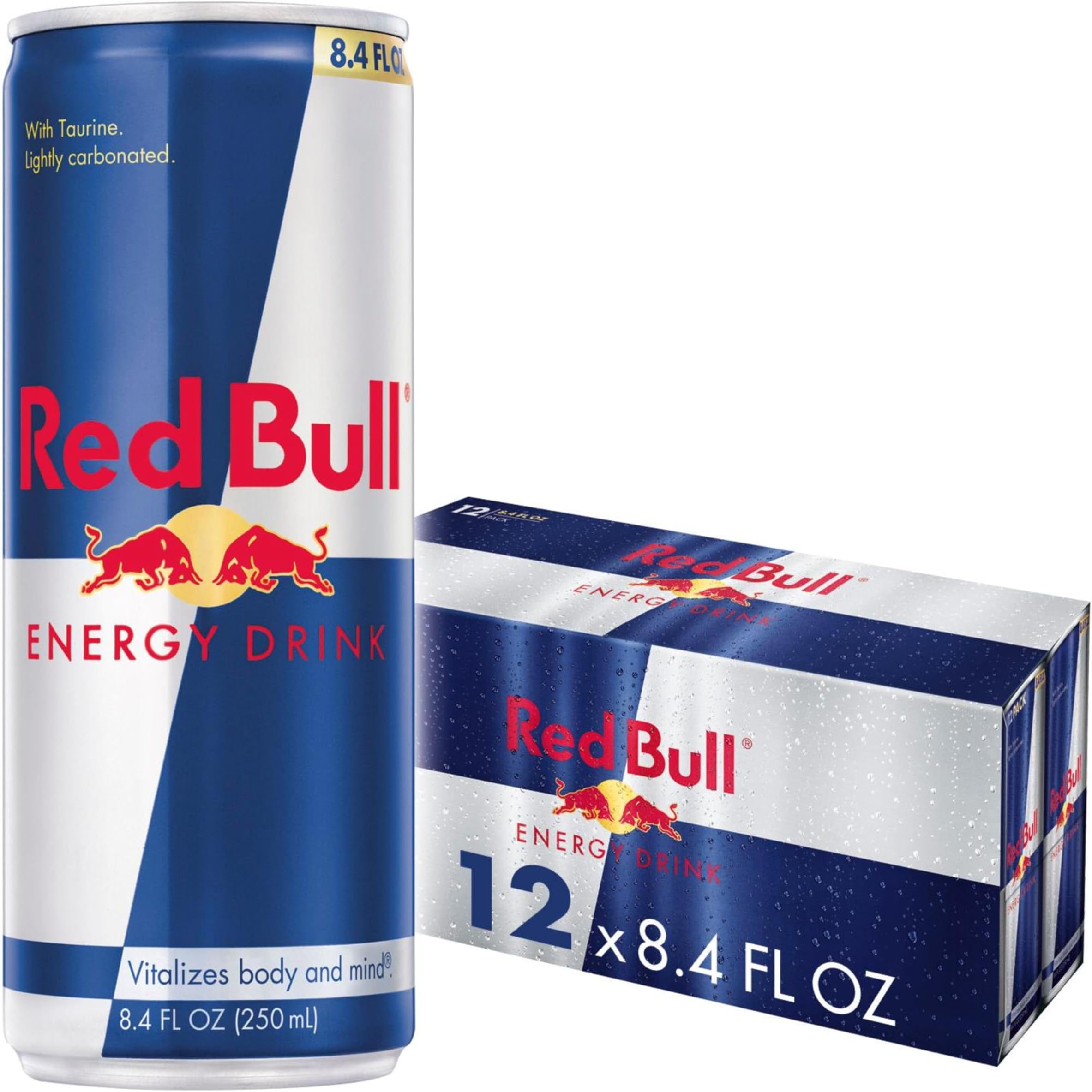 Red Bull Energy Drink, 8.4 Fl Oz (Pack of 12)