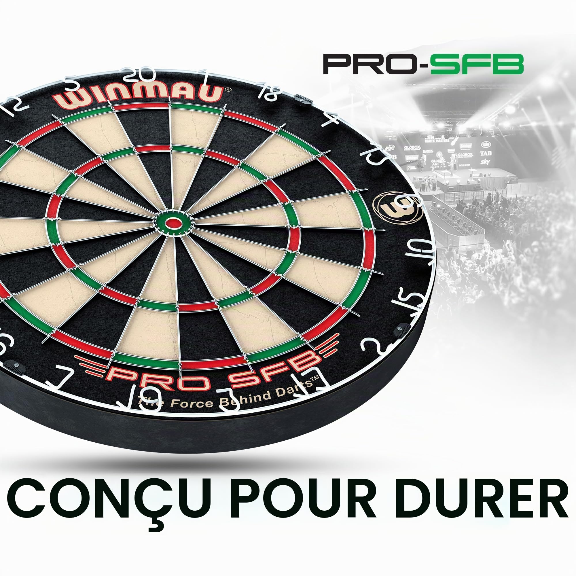 WINMAU Cible de fléchettes Pro SFB