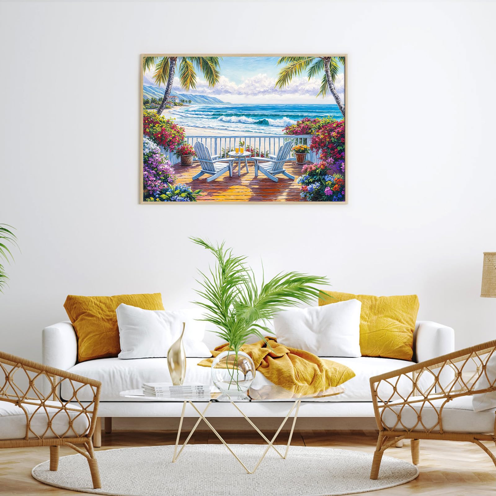 Seaside Lifestyle Jigsaw Puzzles for Adults 1000 Jigsaws Coastal Beauty 1000 Piece Jigsaw Puzzles for Adults - Image 4